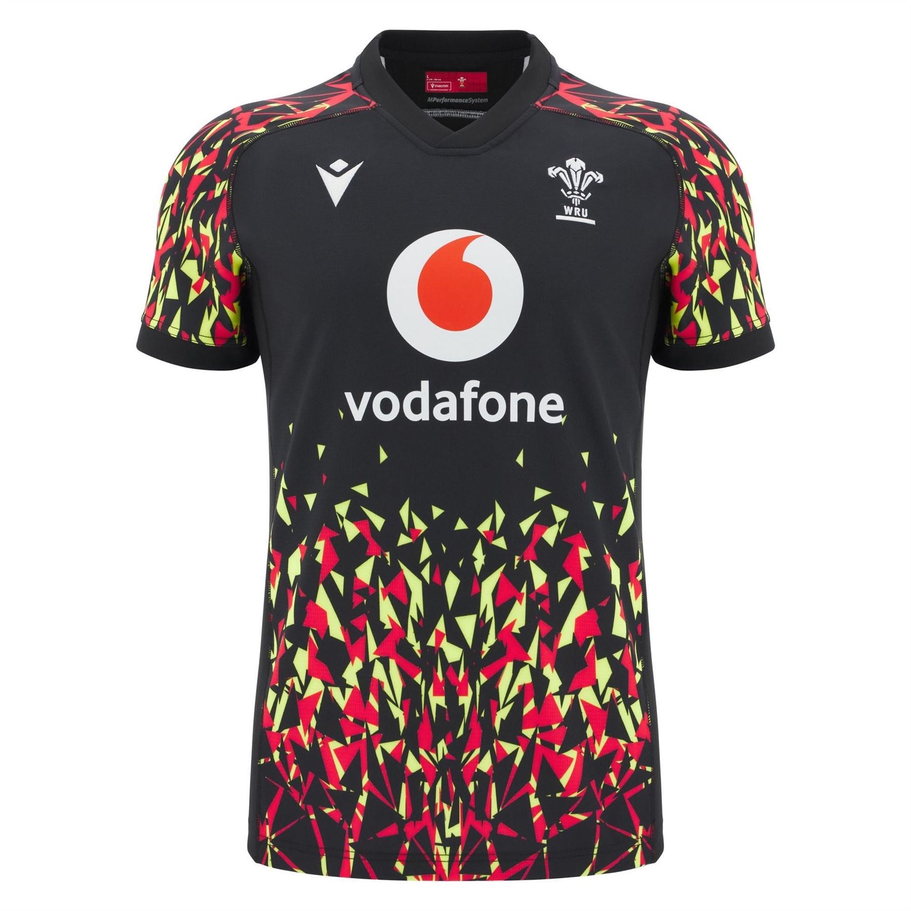 Macron Wales Rugby Training Shirt 2025 Adults