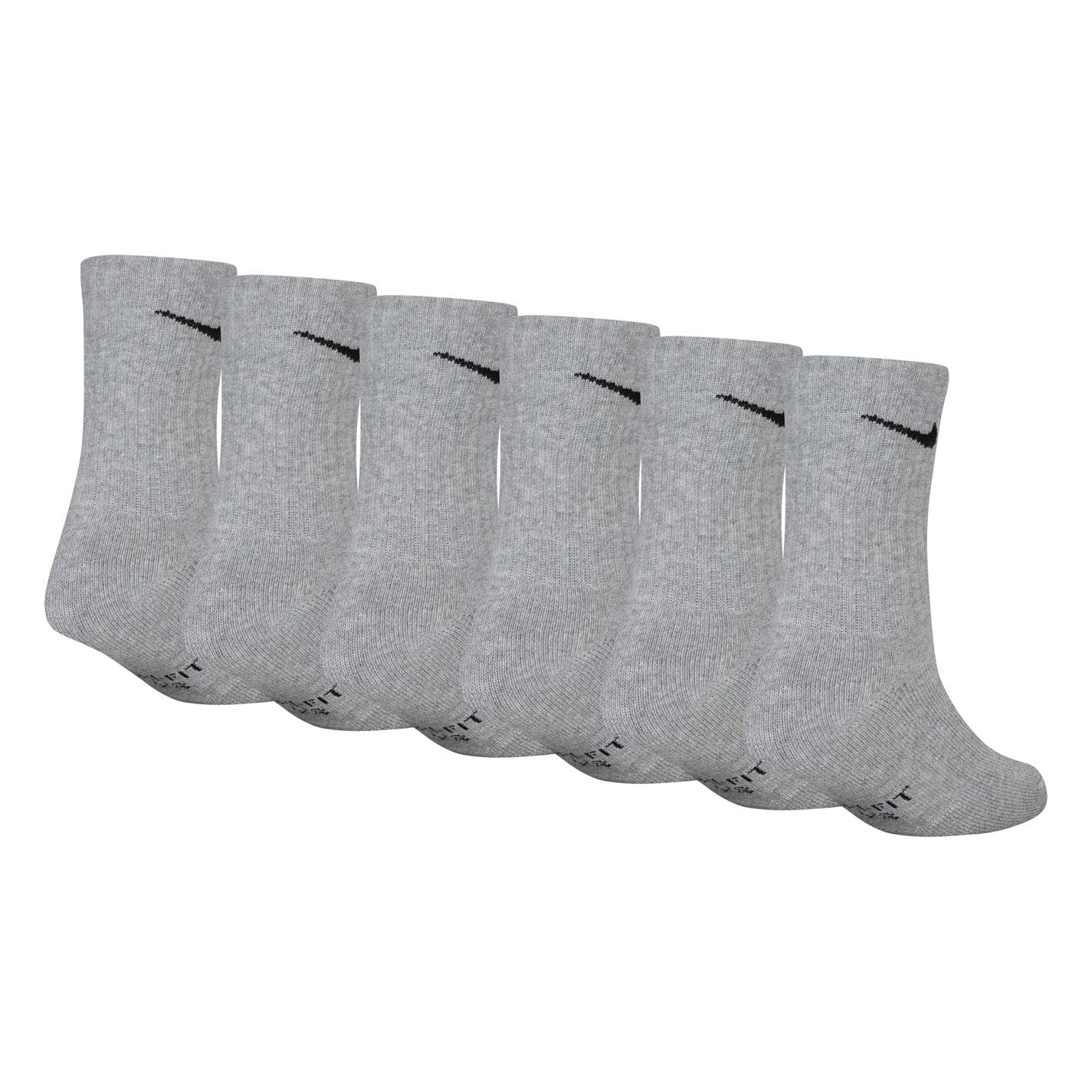 Nike 6 Pack Dri Fit Crew Children's Socks
