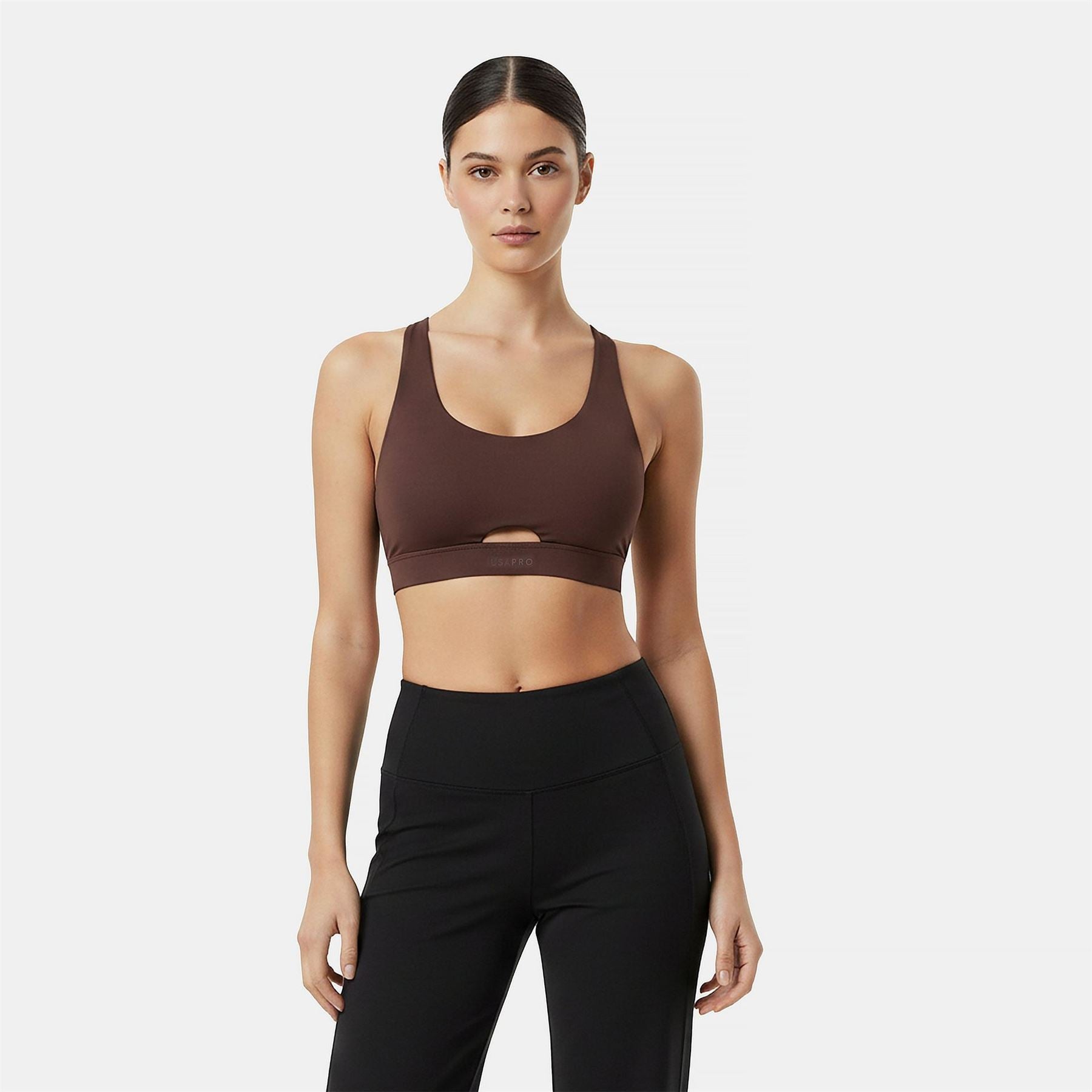 USA Pro Womens Pro Twist Back Bra