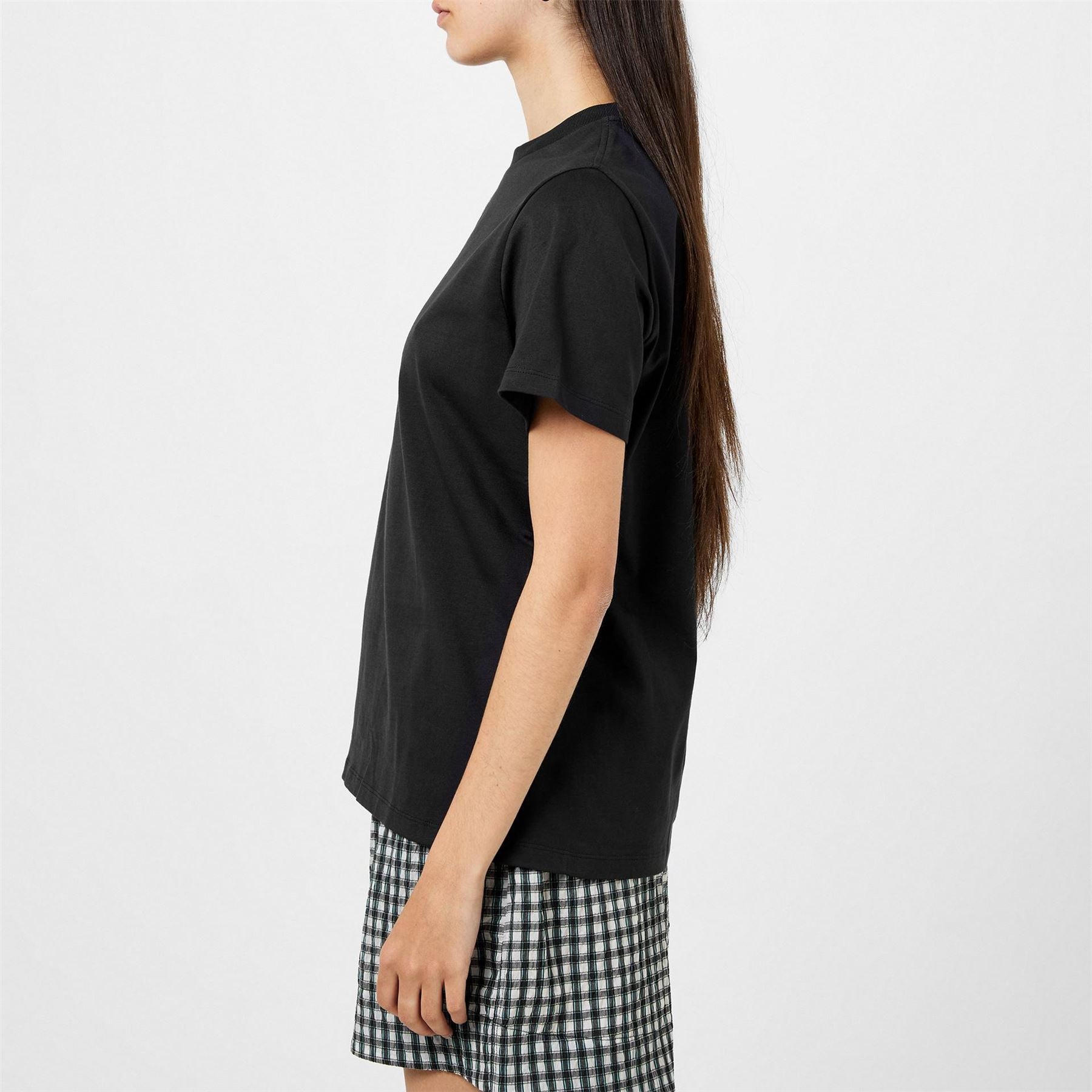 Ganni Rhinestone Regular Fit T-Shirt