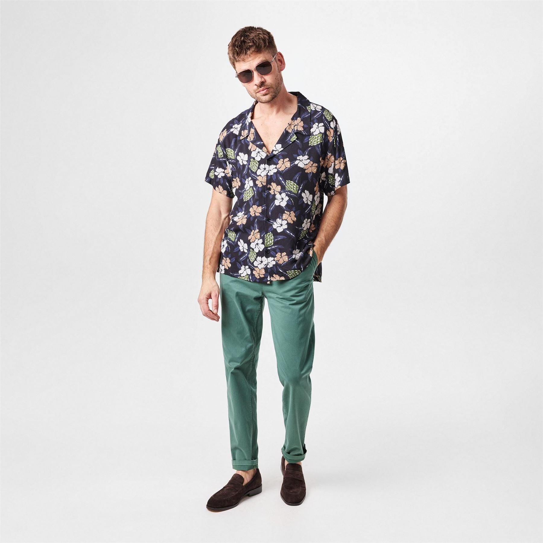 Boss BOSS Bodywear Short Sleeve Beach Shirt