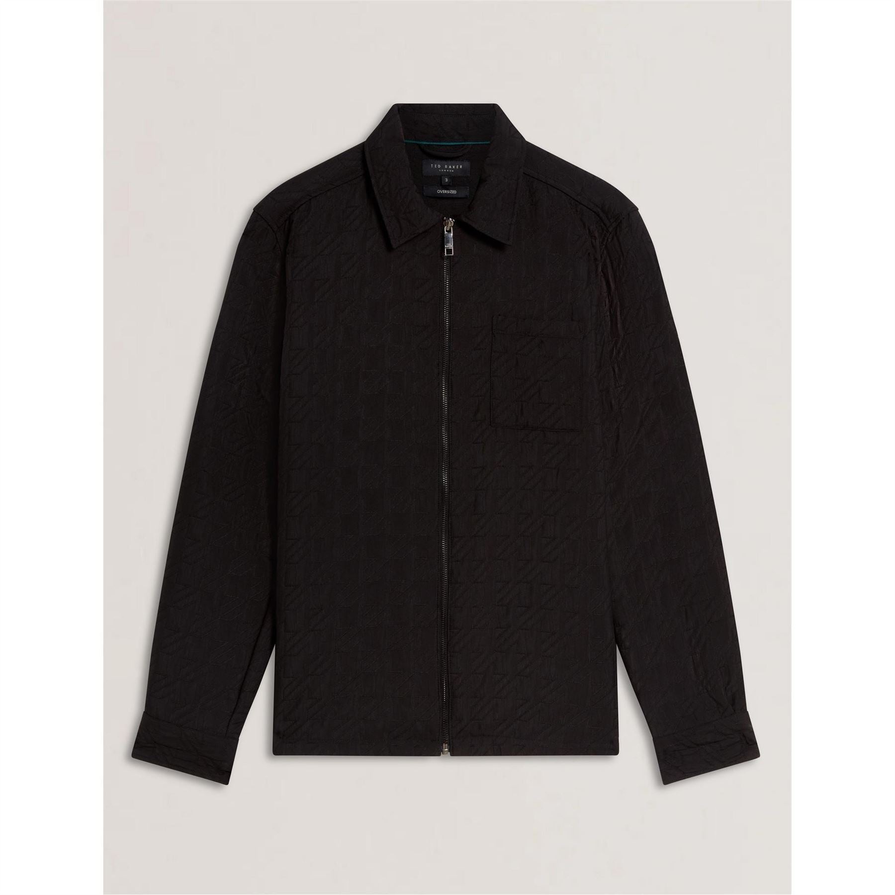 Ted Baker Textured Chest Pocket Overshirt