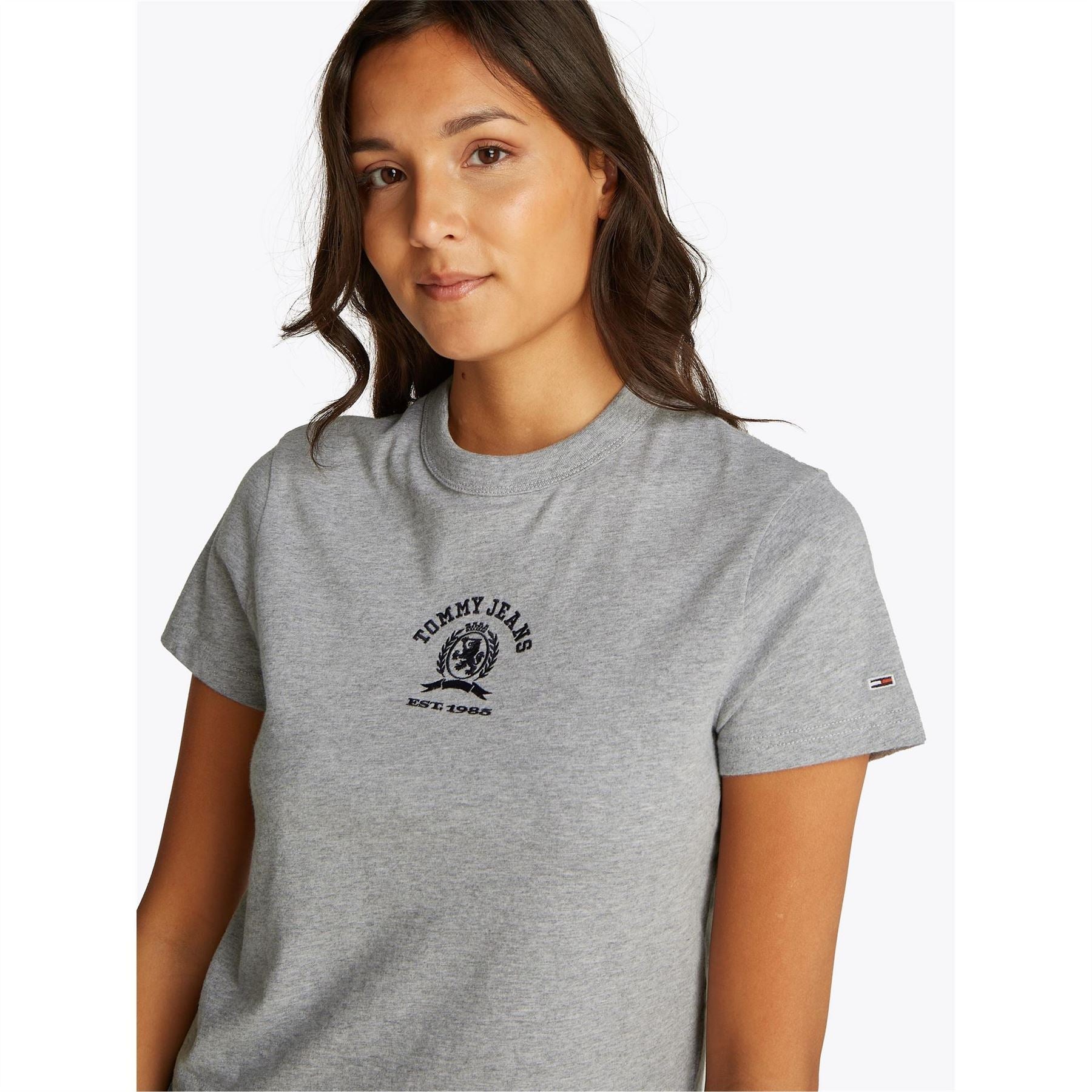 Tommy Jeans Varsity Regular Fit Cropped T-Shirt