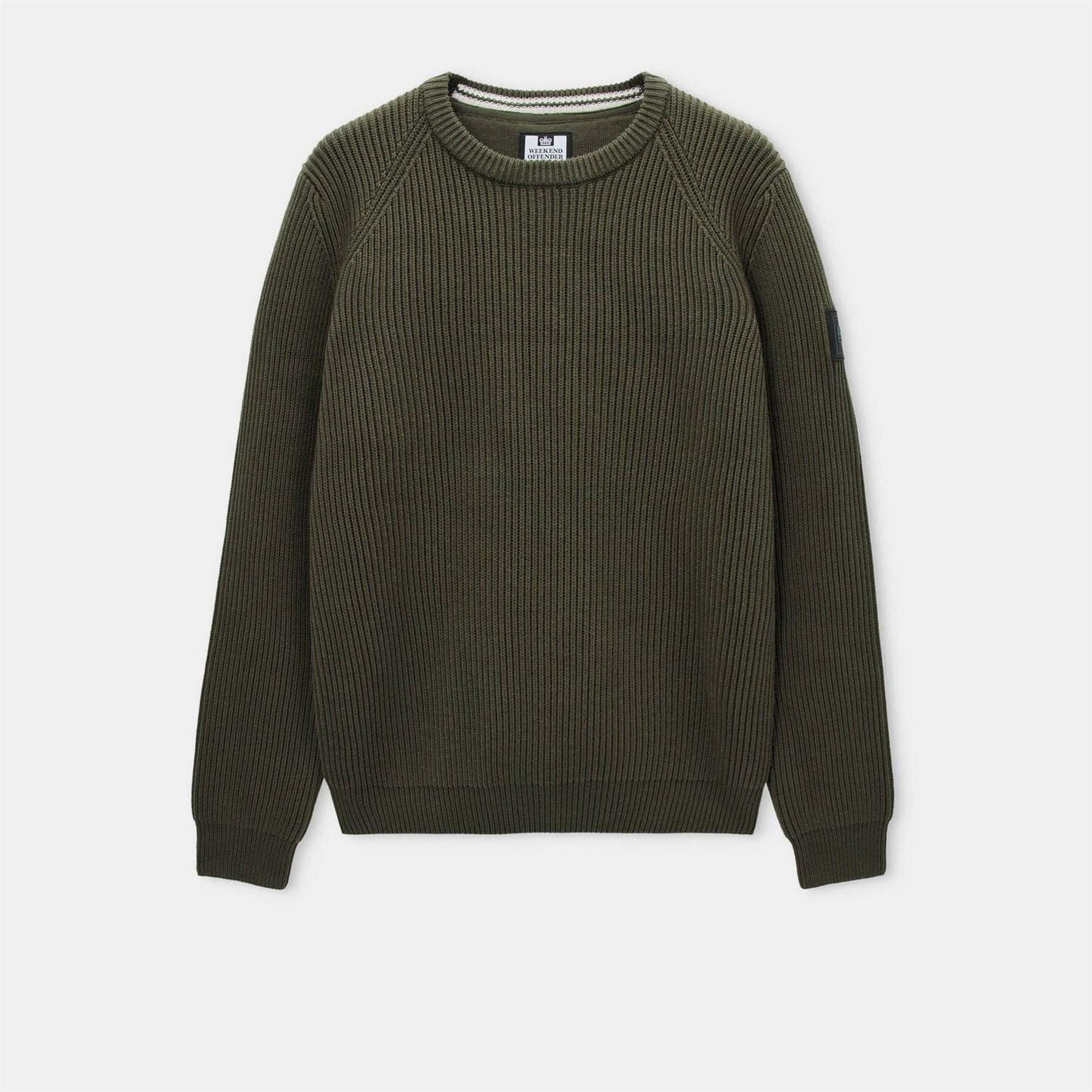 Weekend Offender Morello Rib Crew Knit Sweater
