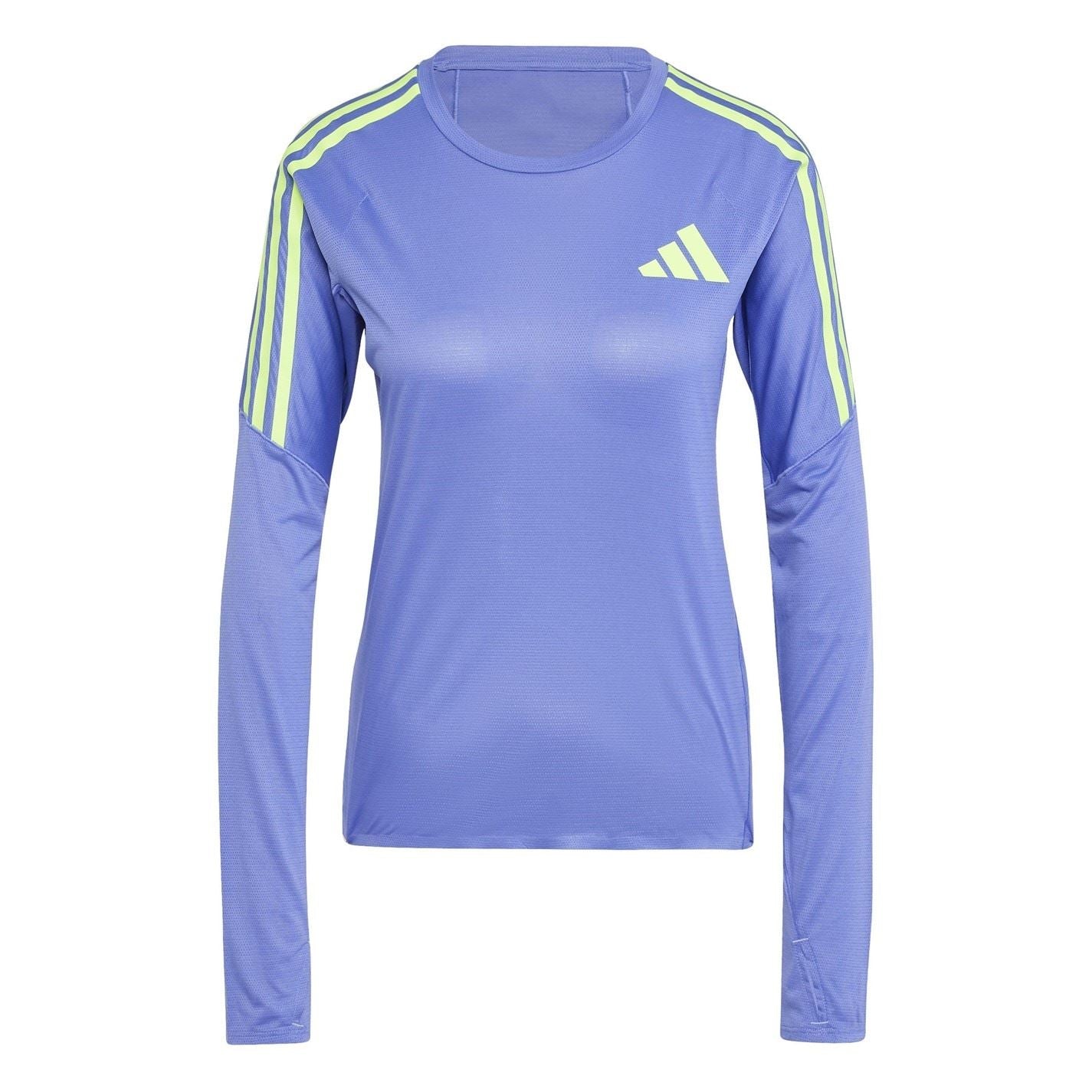 adidas Womens Adizero Promo Running Long Sleeve Top