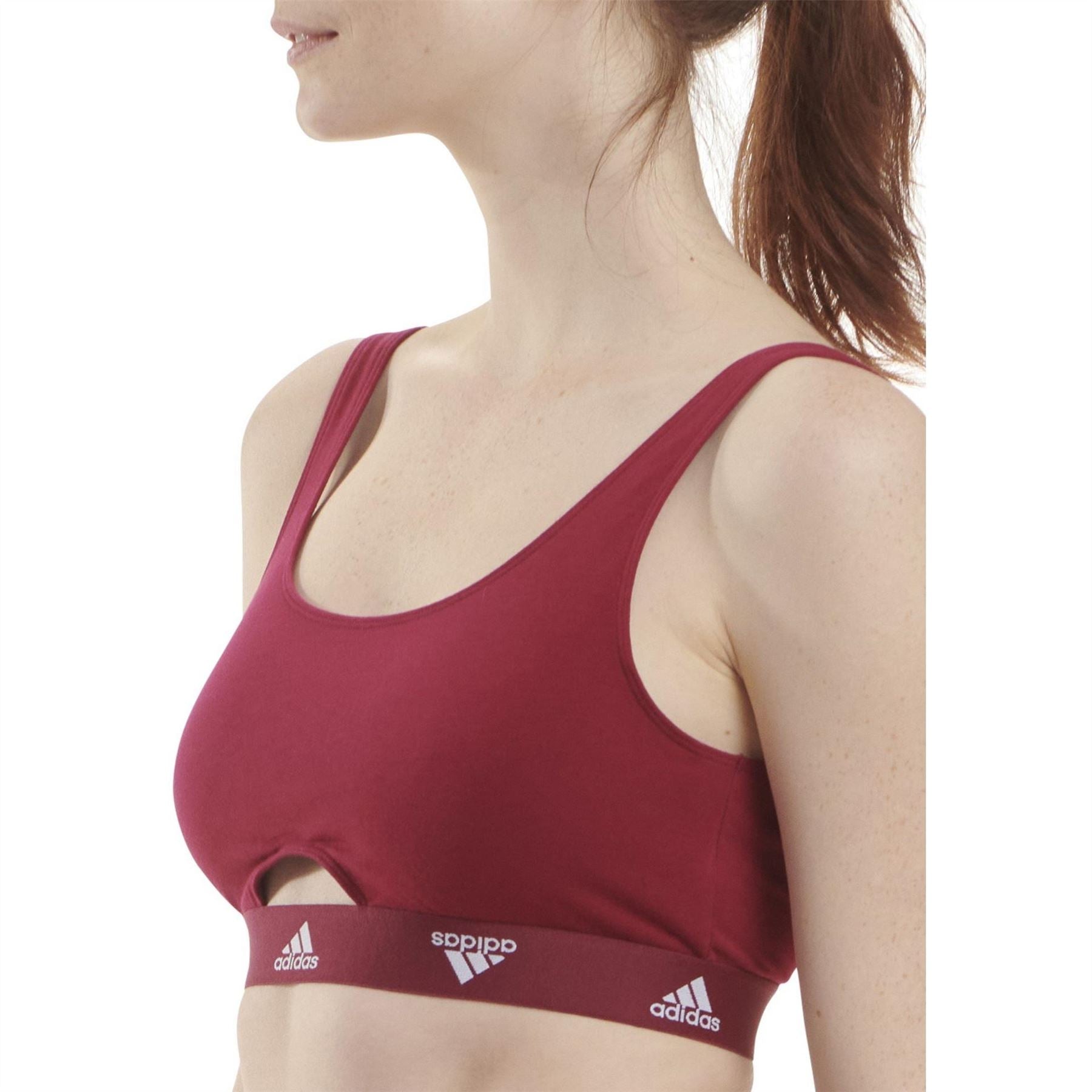 adidas Active Comfort Cotton Scoop Bralette