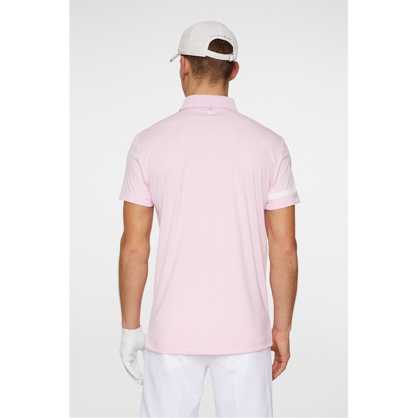 J Lindeberg Golf Short Sleeve Performance Polo Shirt
