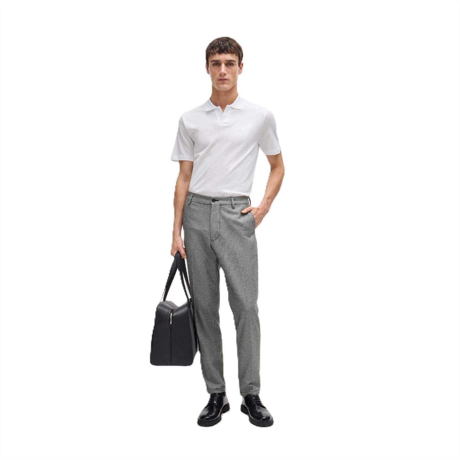 Boss Mens H Kane 10261204 01 Straight Leg Trousers