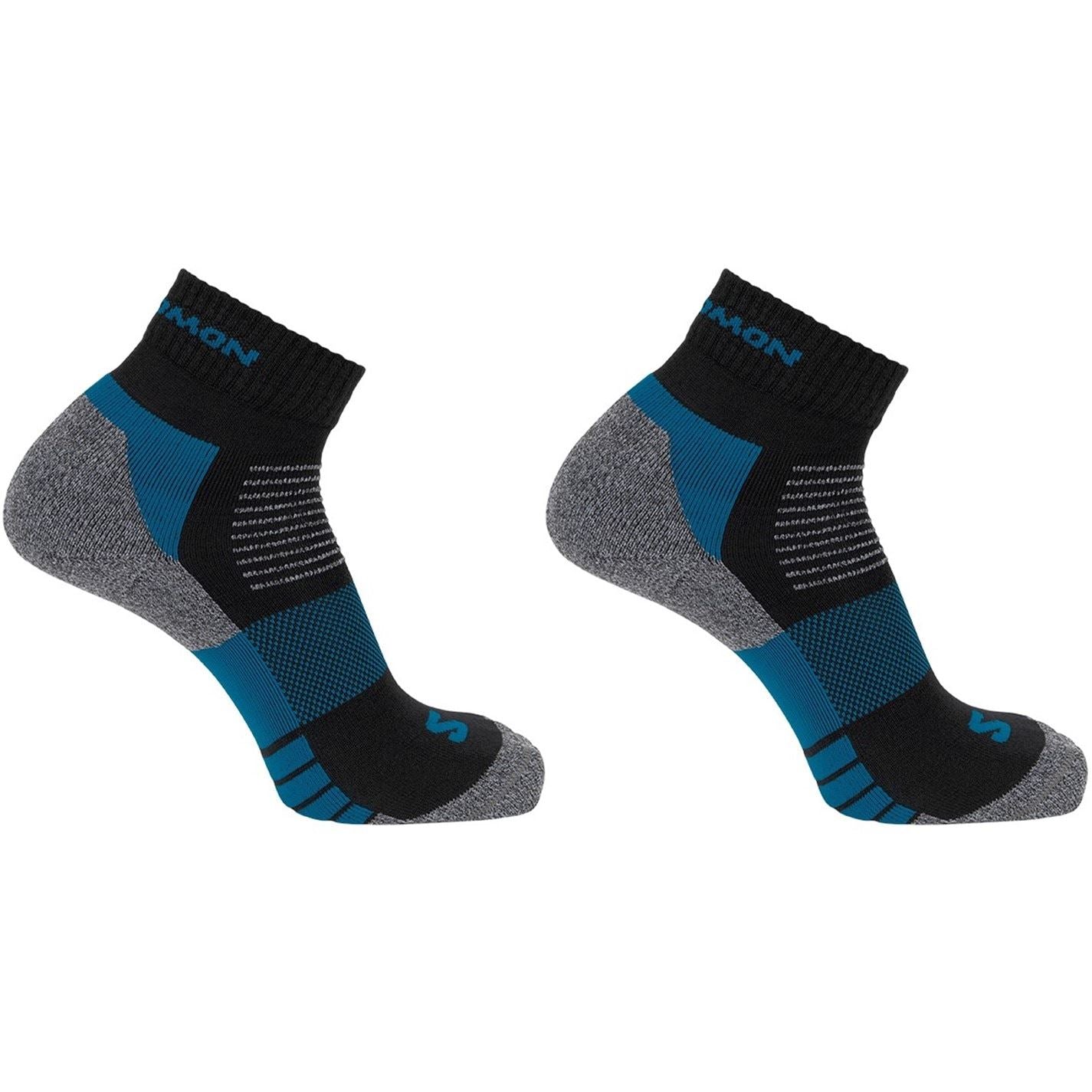 Salomon Merino Quarter 2 Pack Walking Socks Unisex