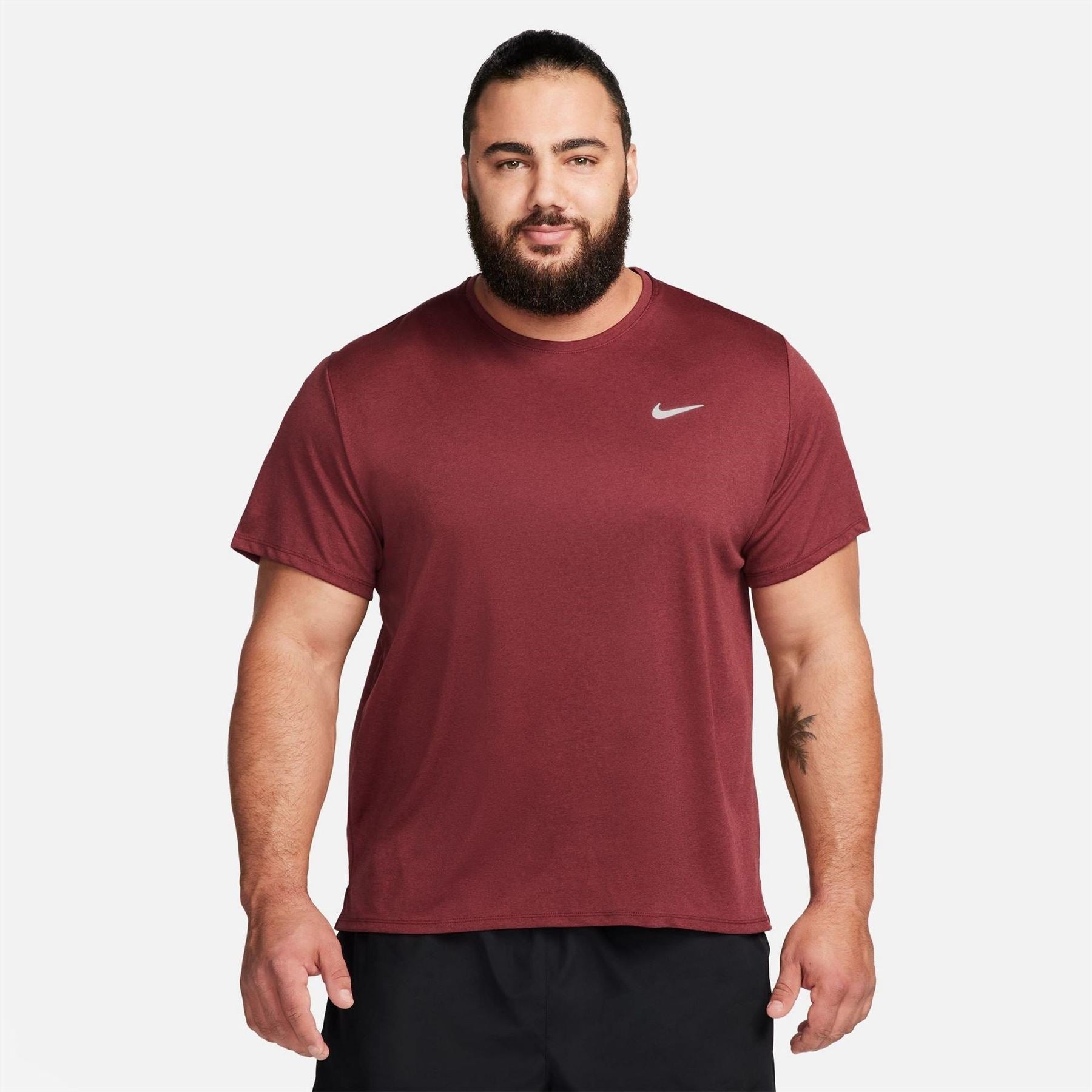 Nike Mens Drifit Miler Running Top
