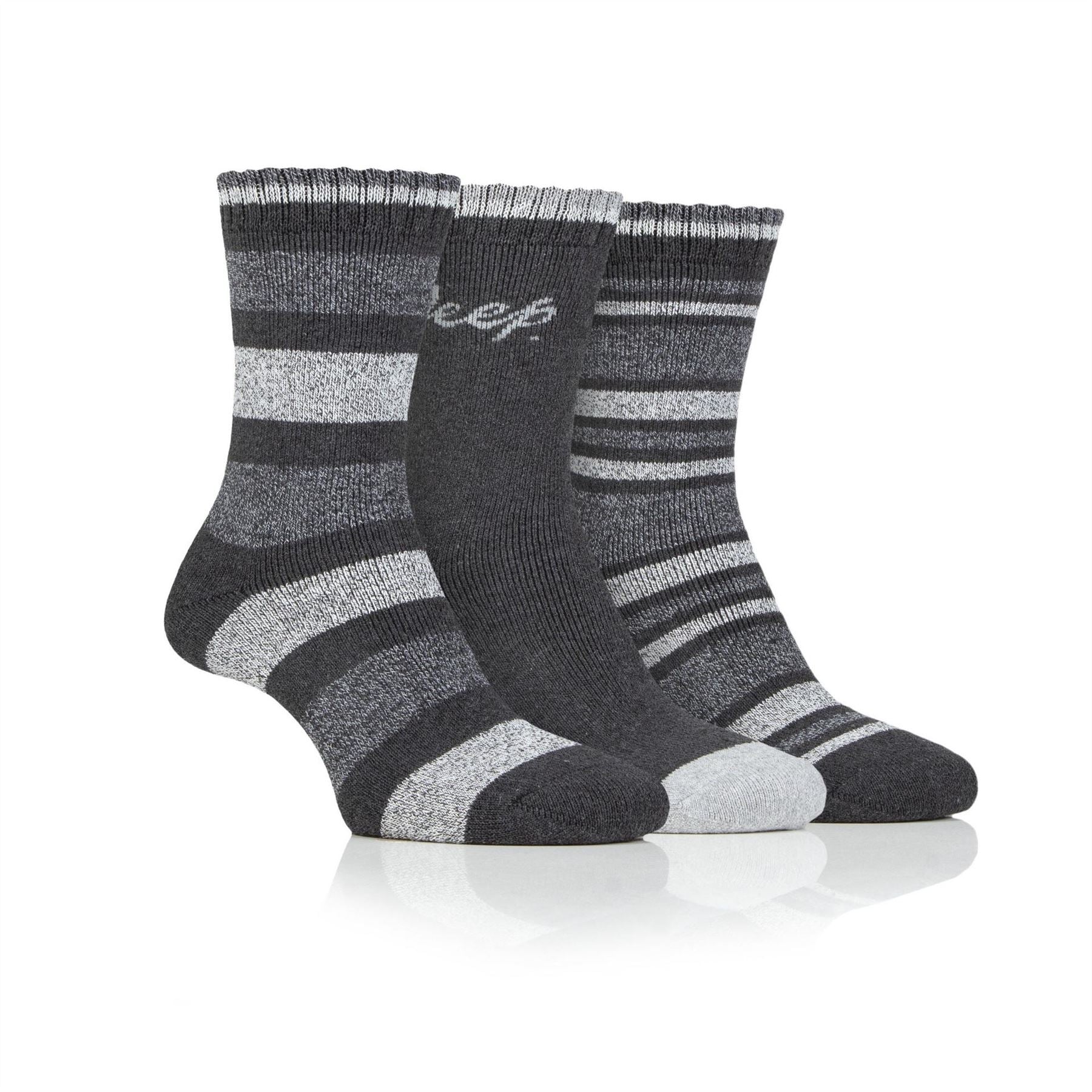 Jeep Strip Boot Crew Socks