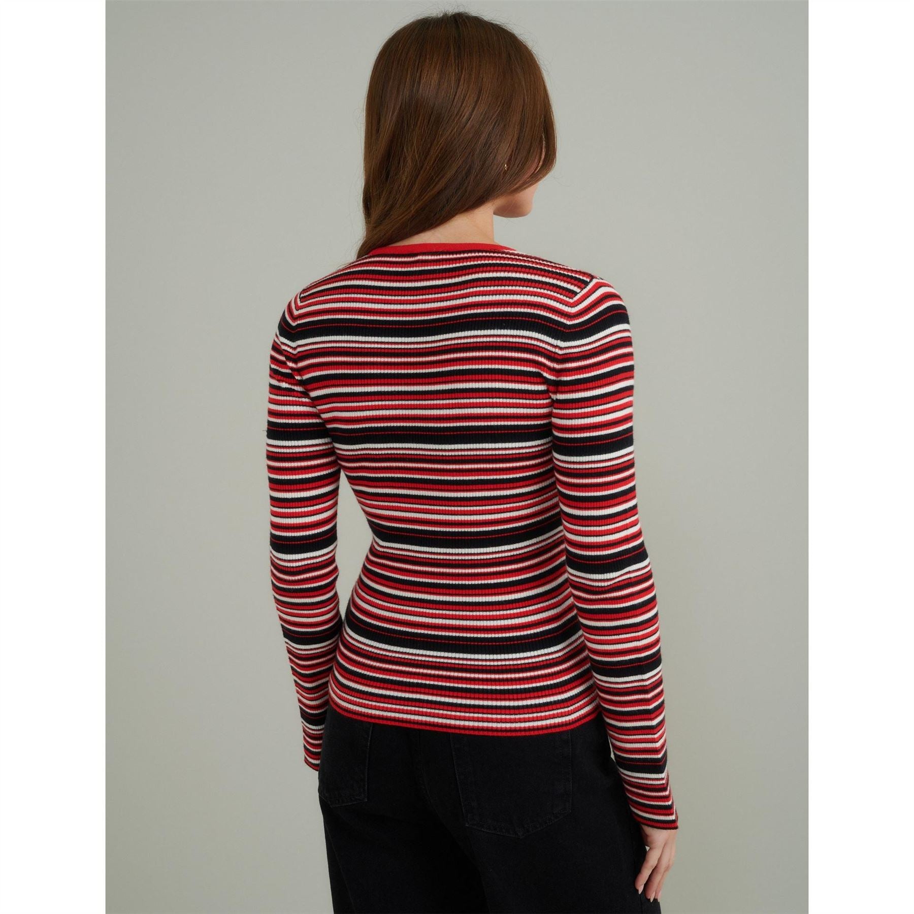 Nobodys Child Slim Fit Crew Neck Long Sleeve Sweater