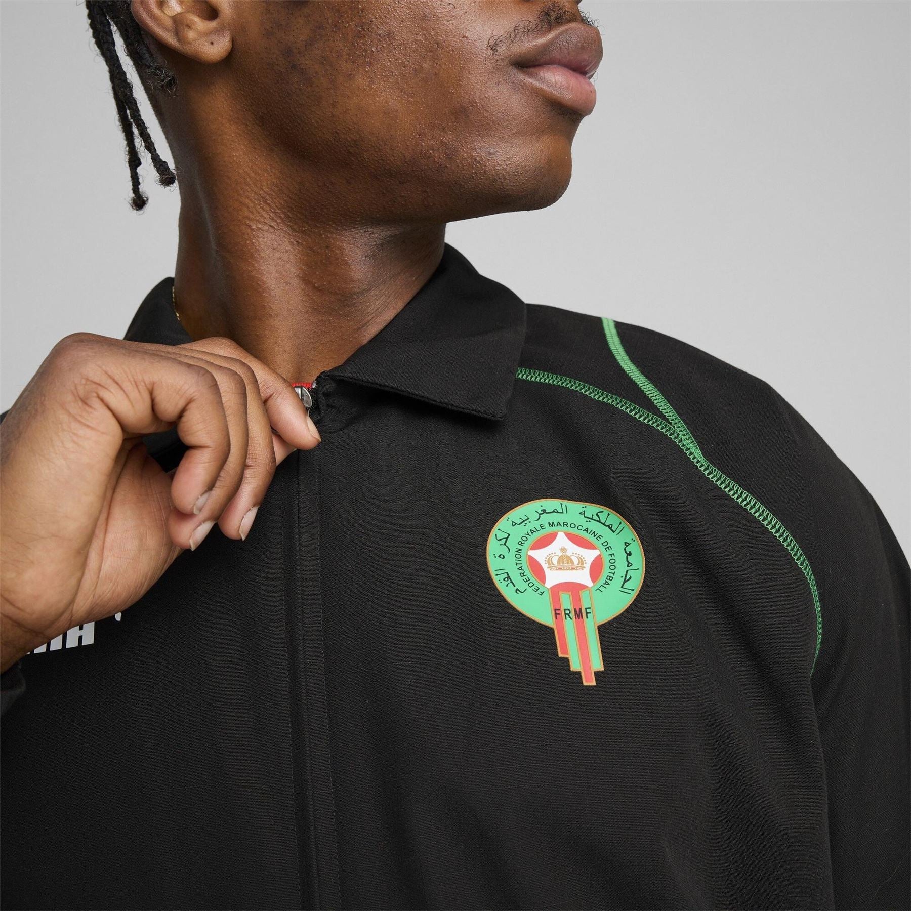 Puma Mens Ftblong Sleeve T-Shirtatement Track Jacket Tracksuit Top
