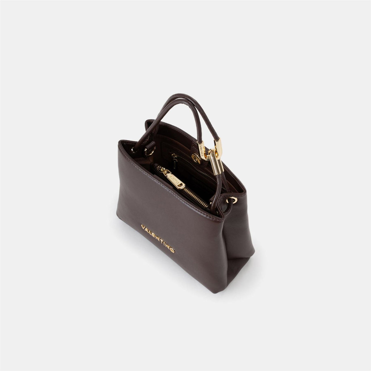 Valentino Fable Faux Leather Top Handle Bag