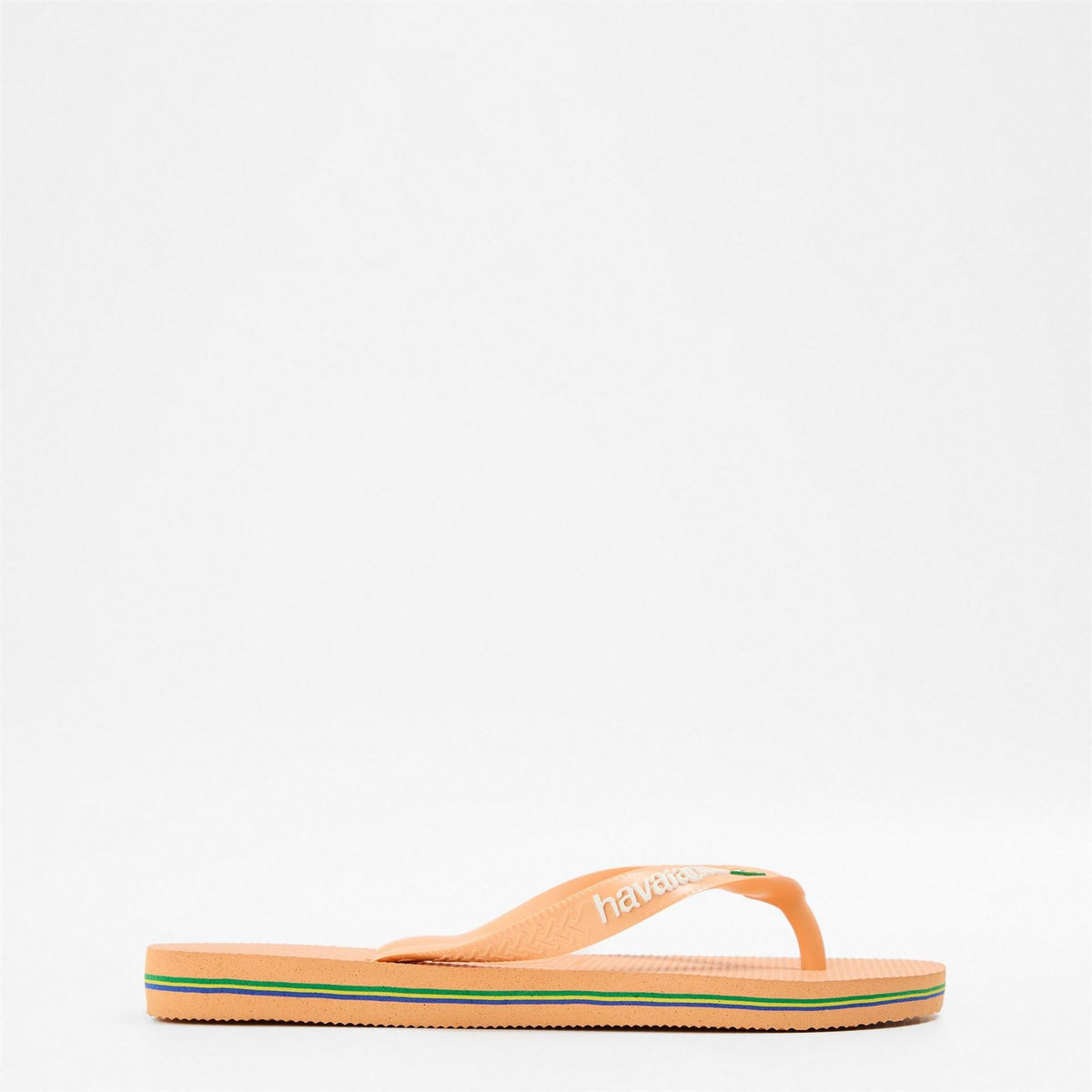 Havaianas Hav. Brasil Logo Ruby Red Flip Flops
