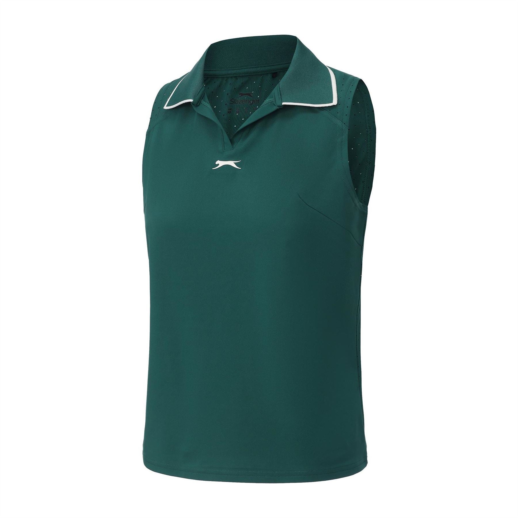 Slazenger Sleeveless Polo Neck Performance Vest