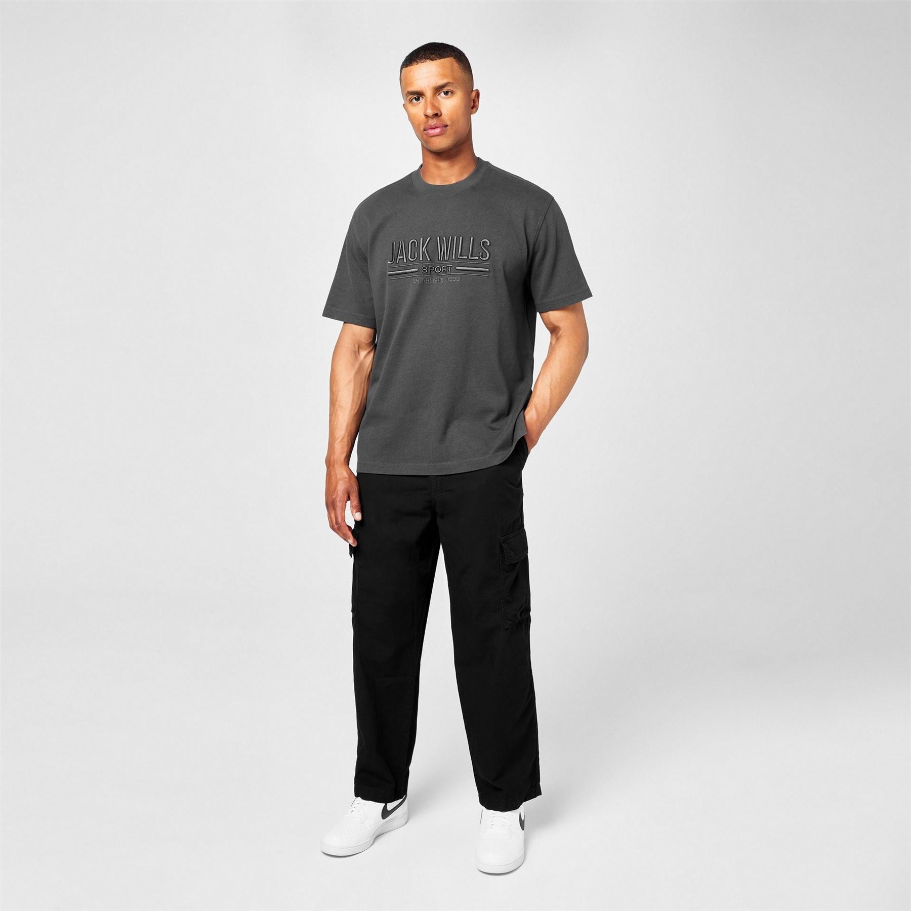 Jack Wills Logo Regular Fit Crew Neck T-Shirt