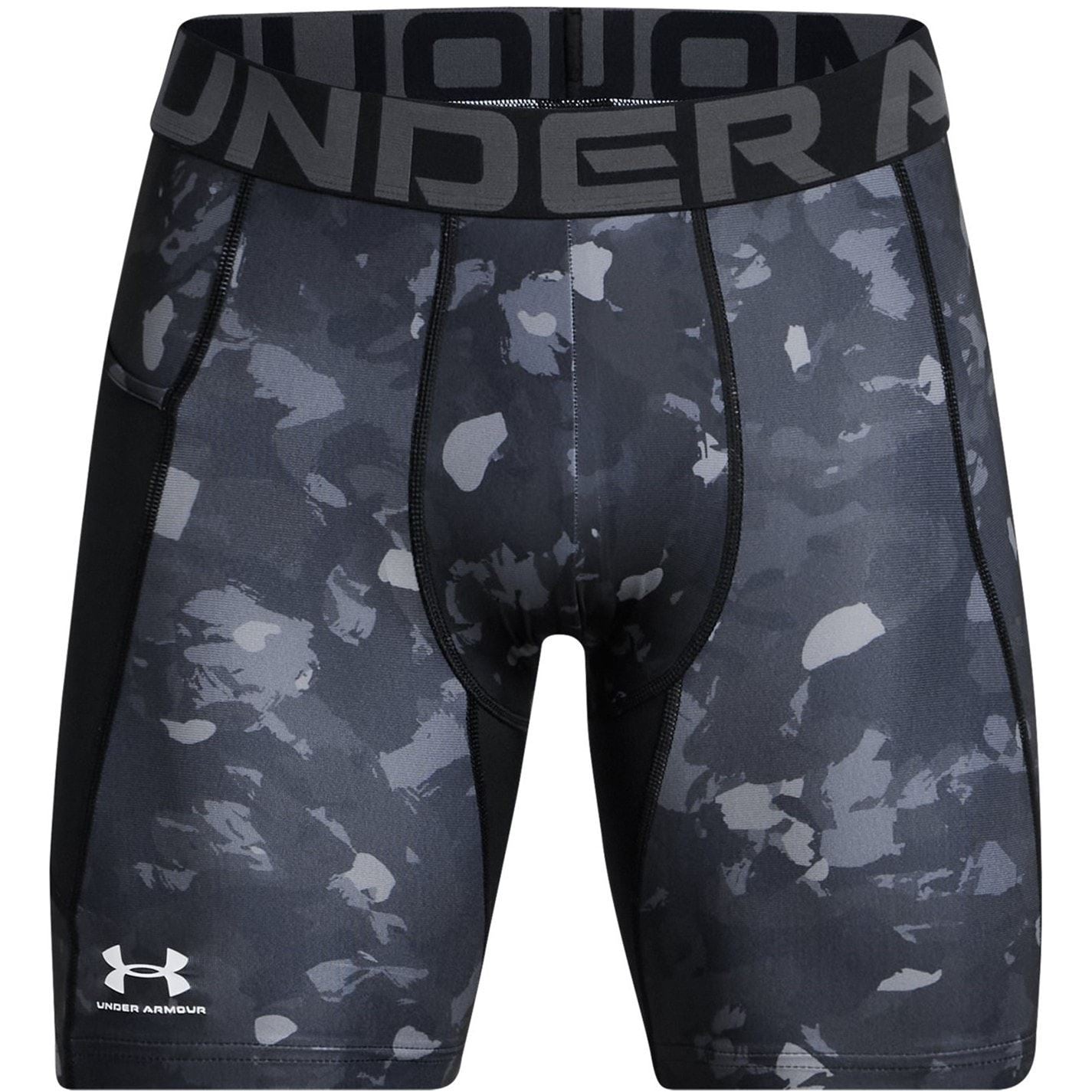 Under Armour Mens Armour Ua Hg Prtd Comp Sts Gym Shorts