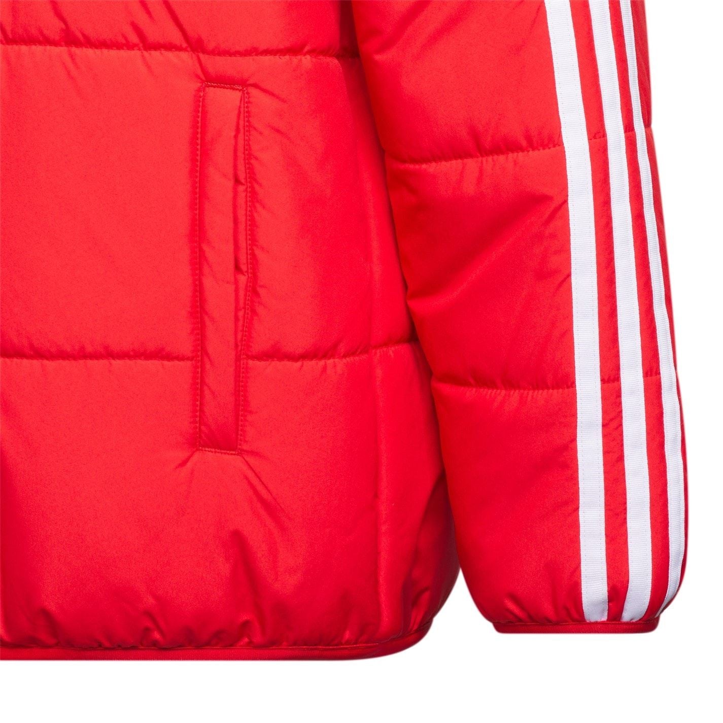 adidas Kids Essentials 3S Hooded Long Sleeve Puffer Jacket