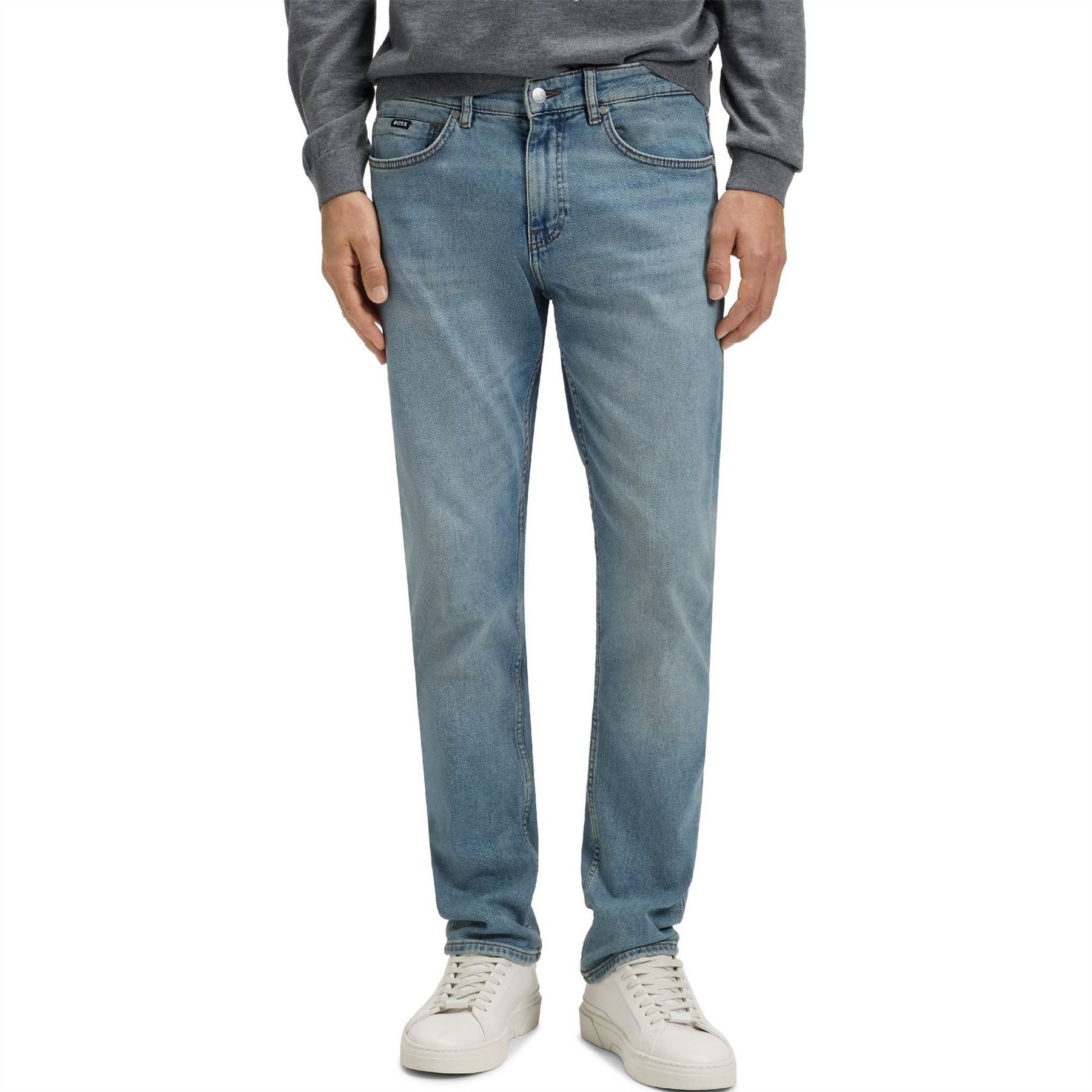 Boss Mens H Delaware 10263385 02 Slim Fit Jeans