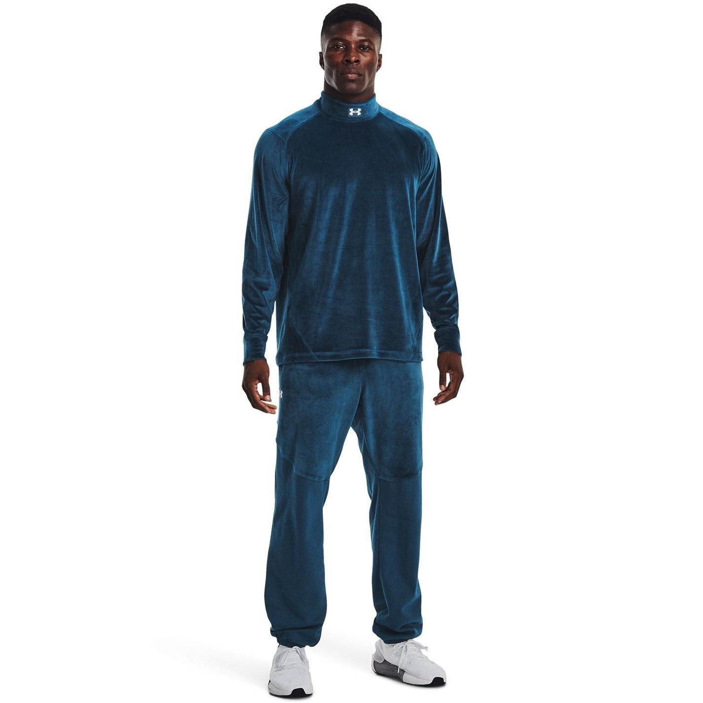 Under Armour Mock Neck Relaxed Fit Sweatshirt