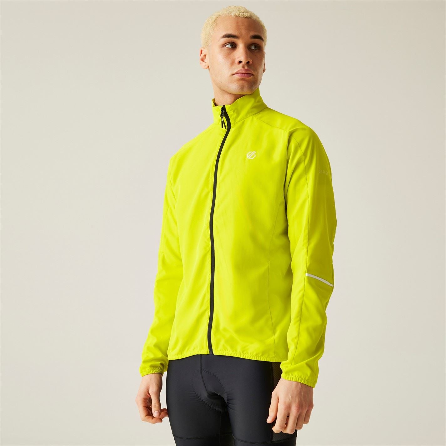 Dare 2b Illmprwndshl Reflective Ribbon High Neck Elasticated Cuff Performance Jacket