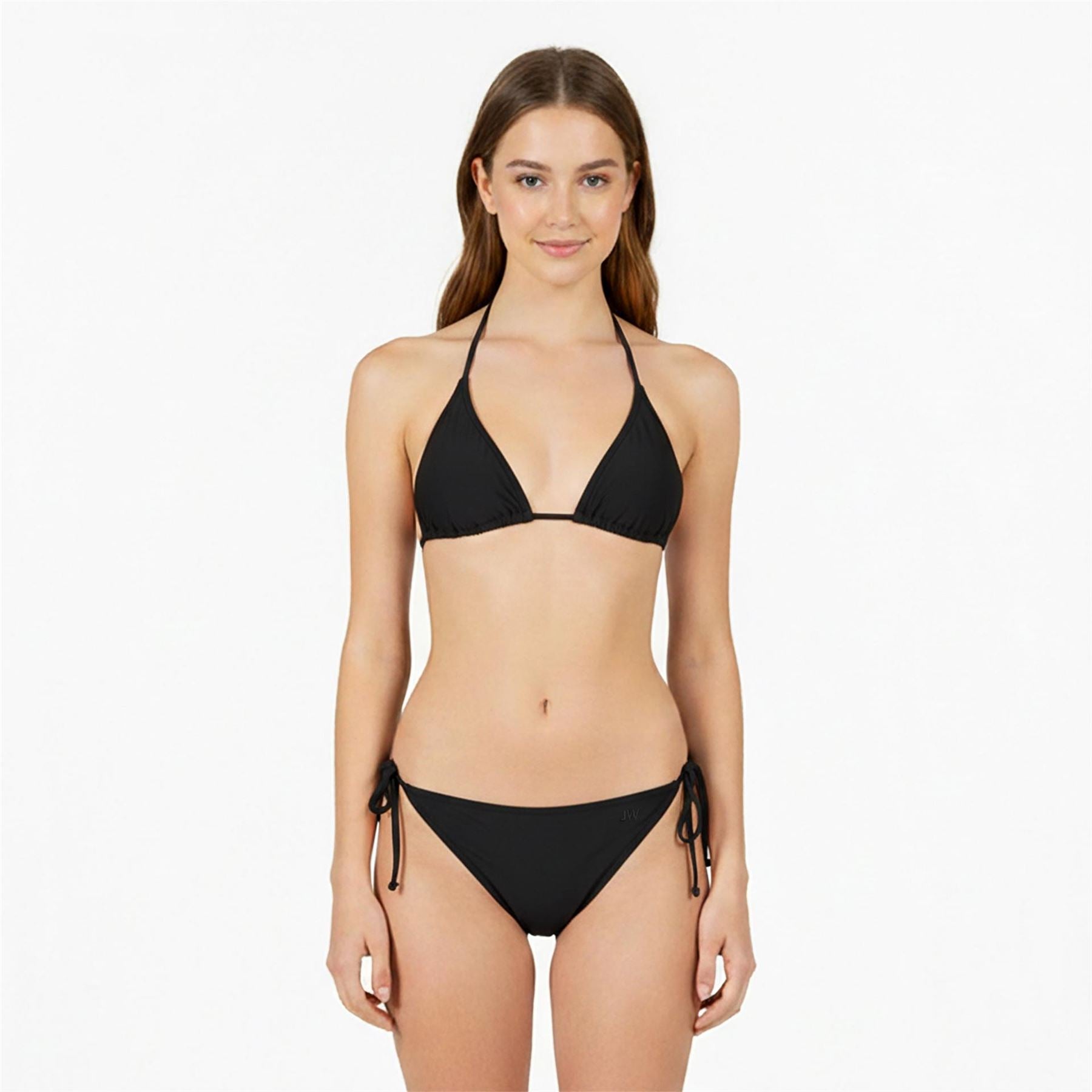 Jack Wills Embroidered Tie Side Bikini Bottoms