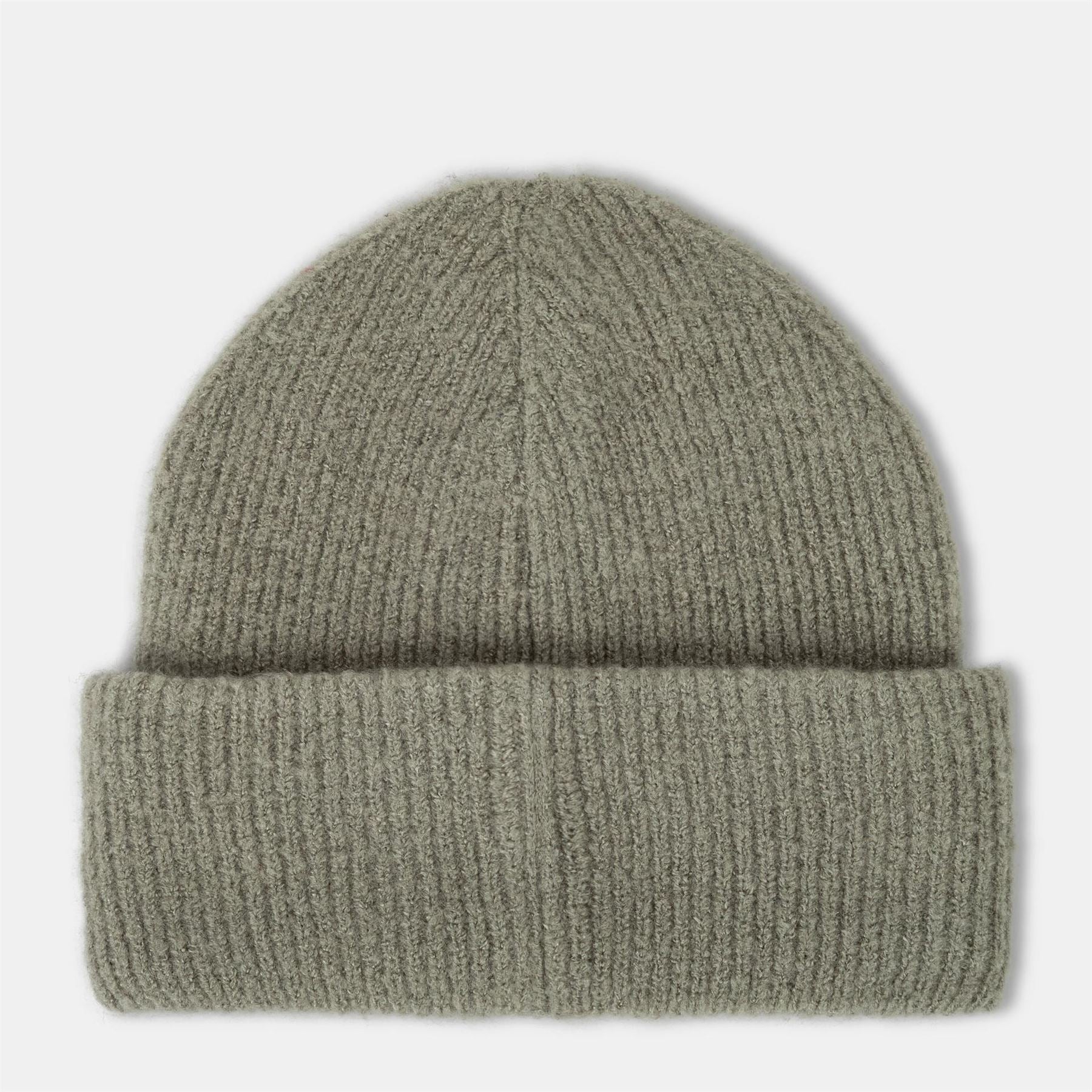 Jack Wills Rib Knitted Logo Adjustable Cuff Beanie