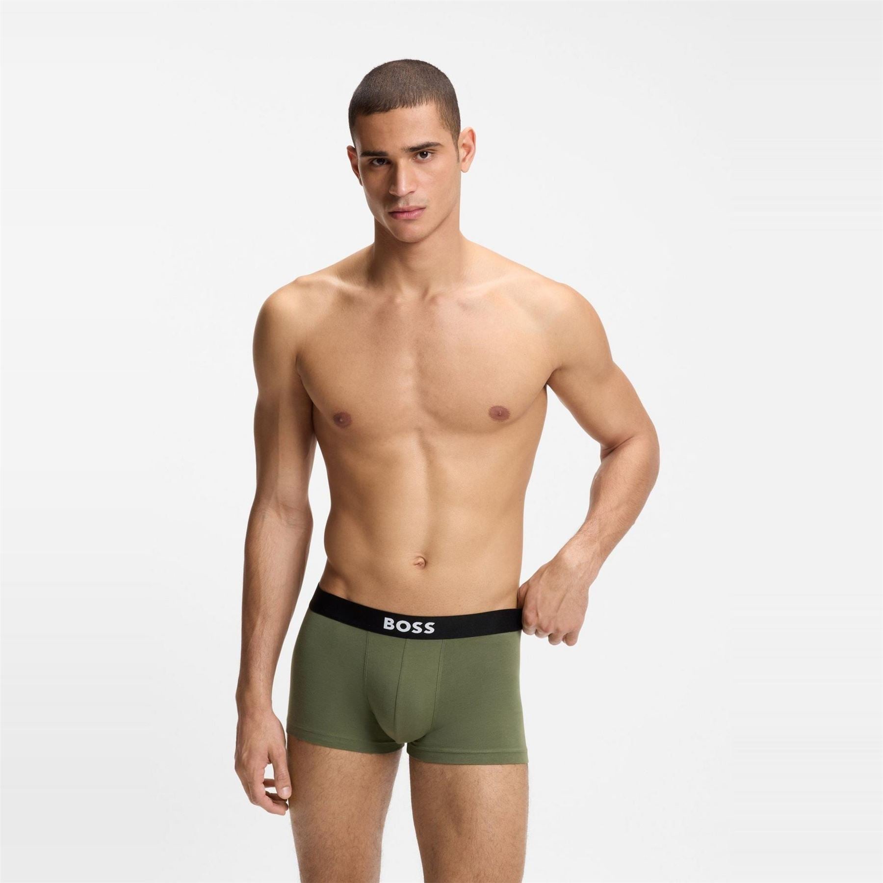 Boss BOSS 3 Pack Boxers with Logo Waistband