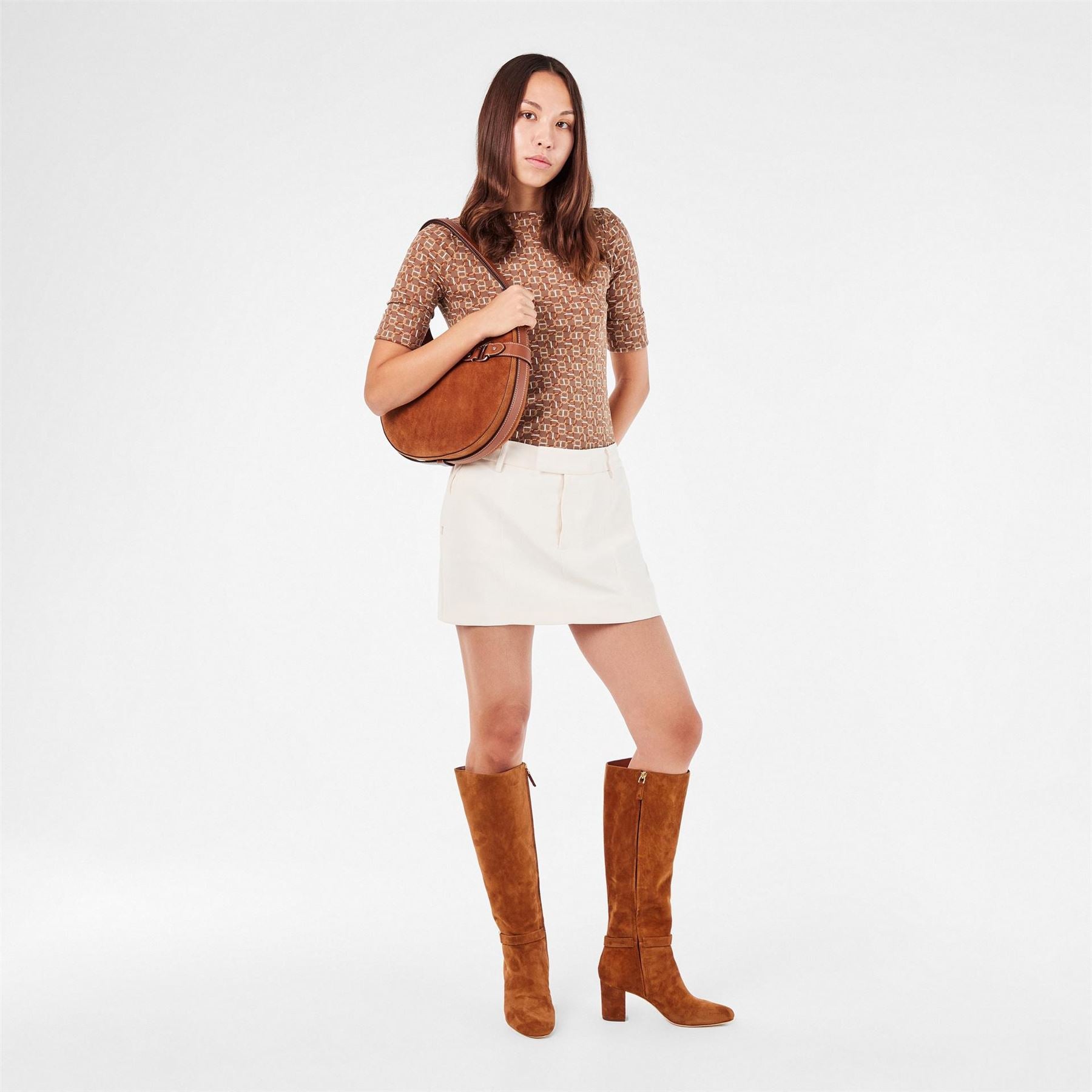 Lauren by Ralph Lauren Real Leather Kellie Knee High Boots