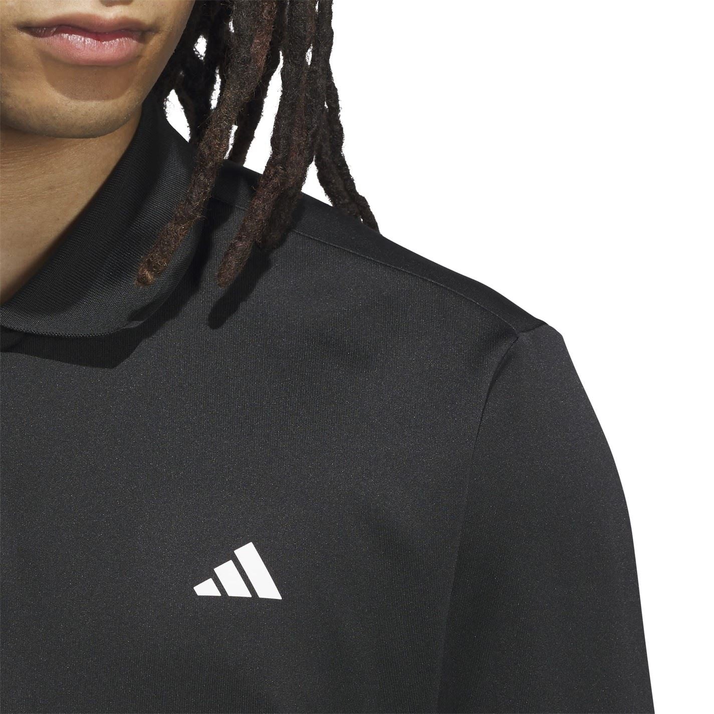 adidas Ultimate Long Sleeve Collared Polo Shirt