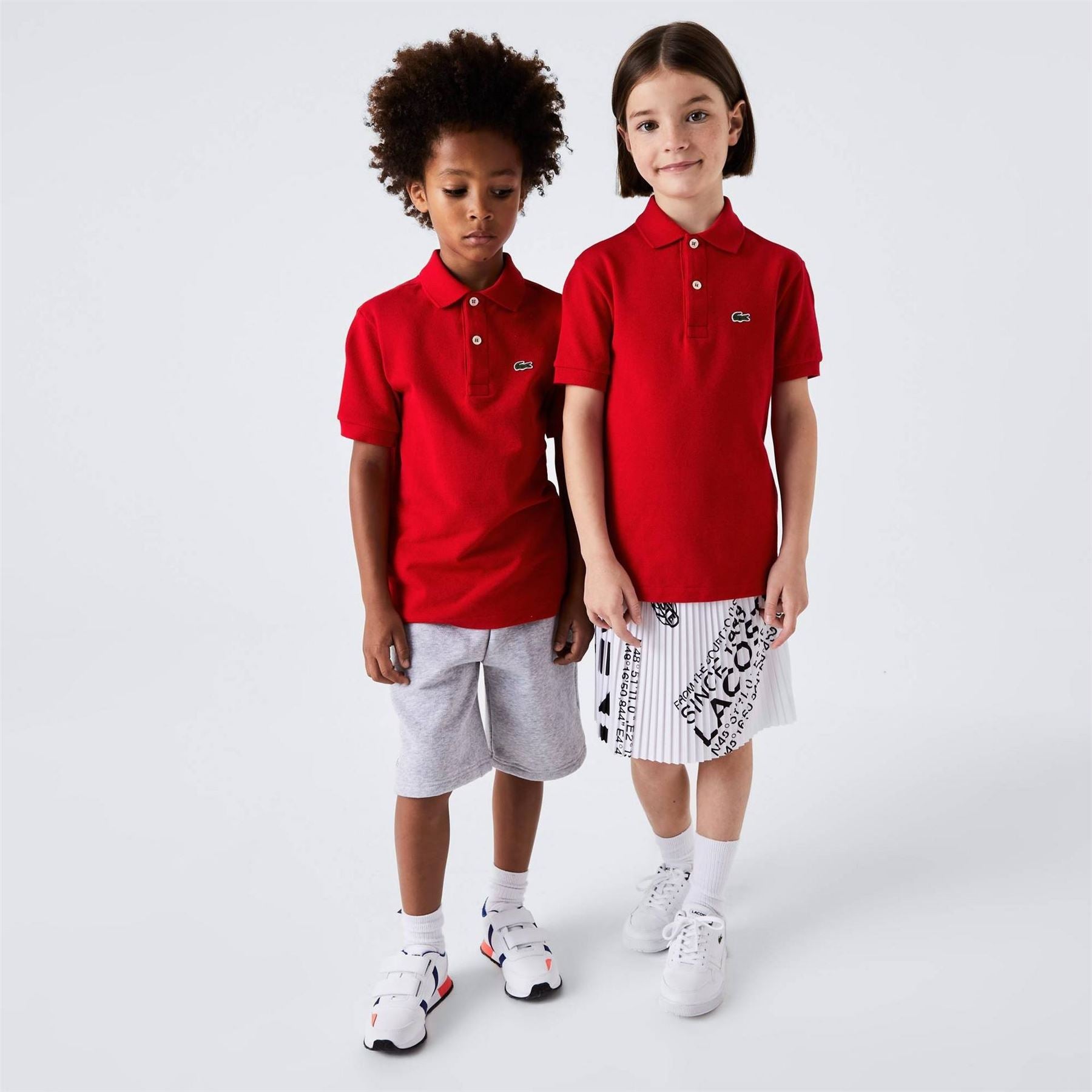 Lacoste Boys Pique Logo Polo Shirt