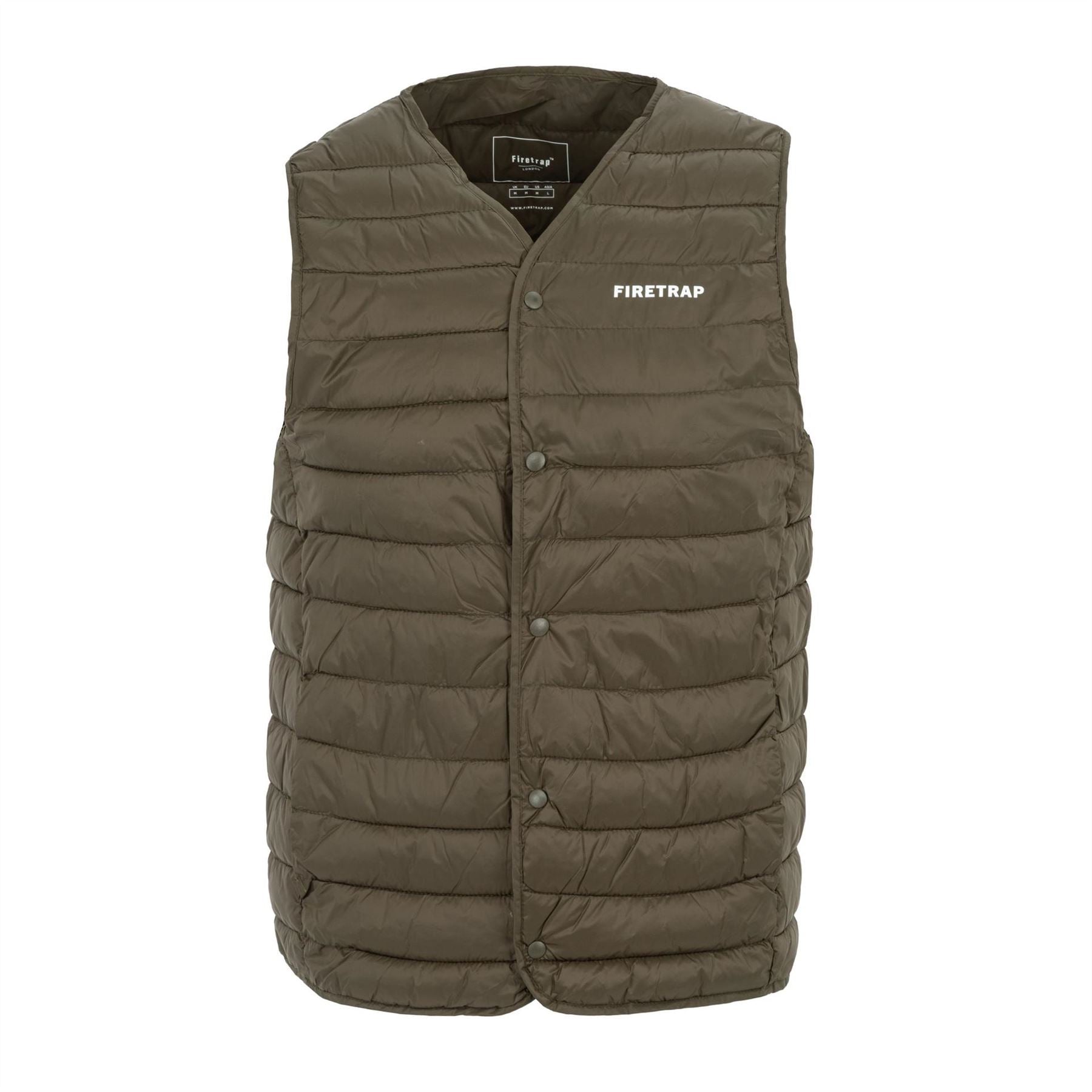 Firetrap Padded Sleeveless Gilet