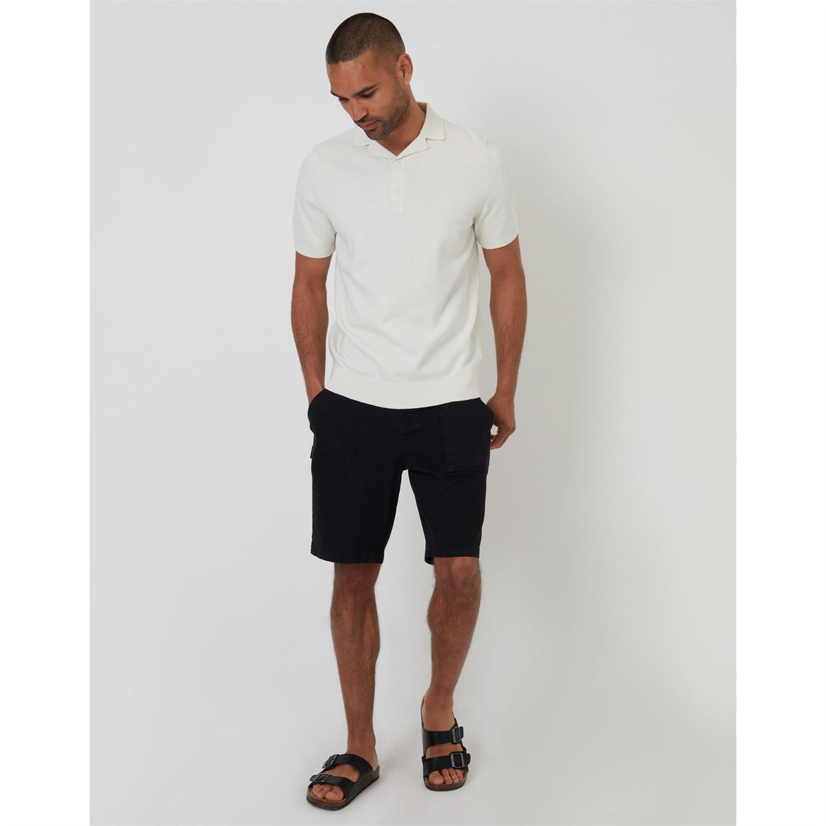 Threadbare Alwin Collared Neck Short Sleeve Polo Shirt