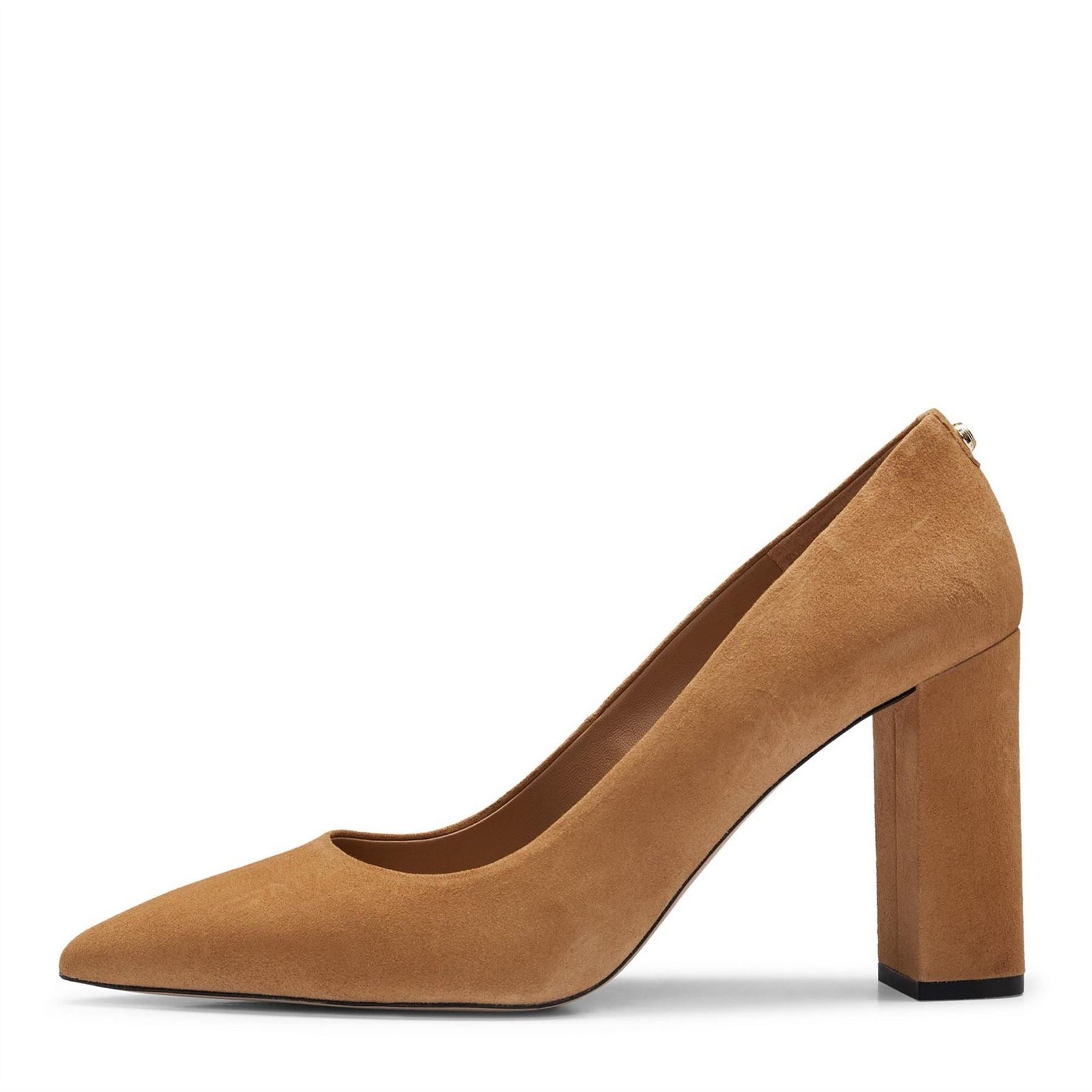 Boss High Heel Block Court Shoes
