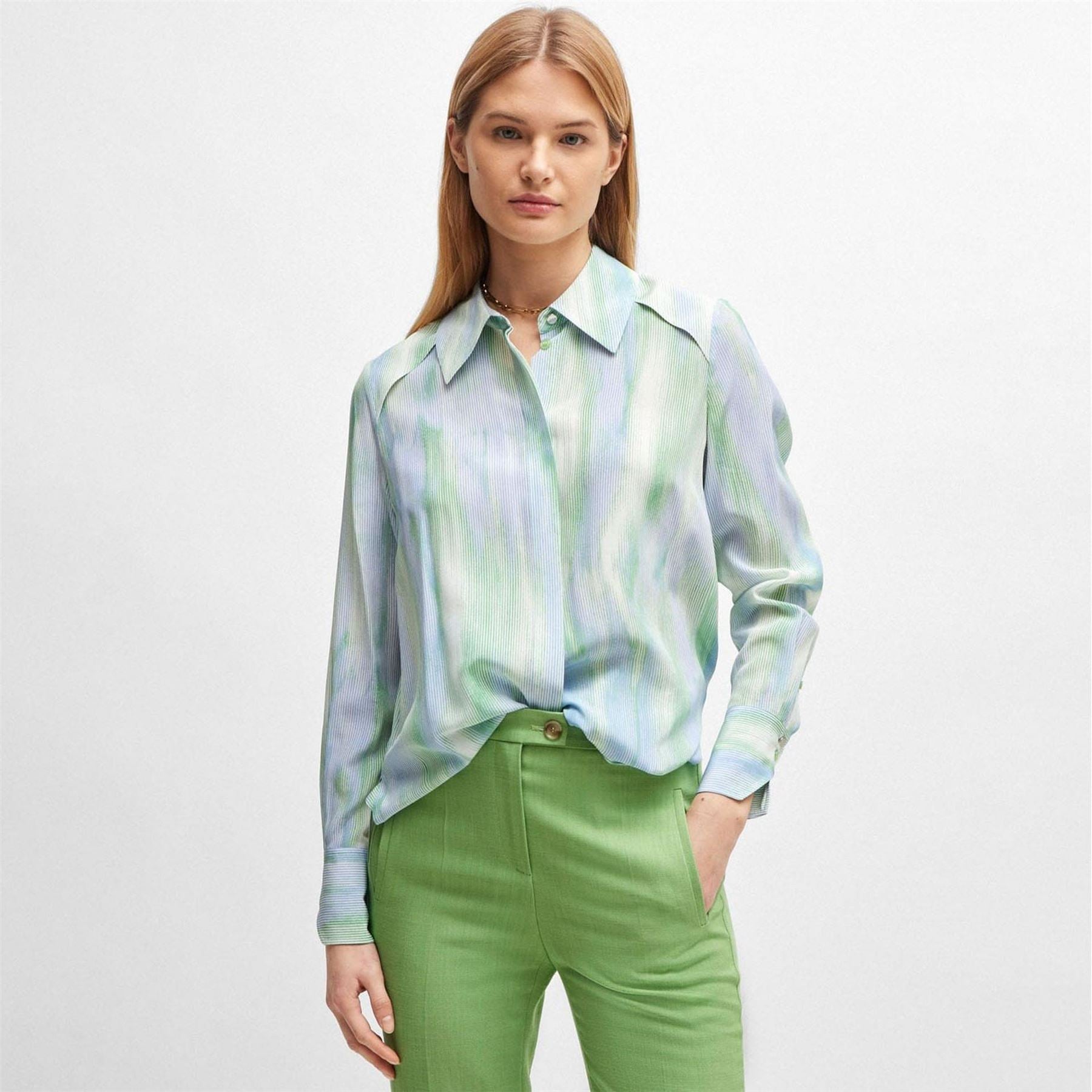Boss Silk Blouse
