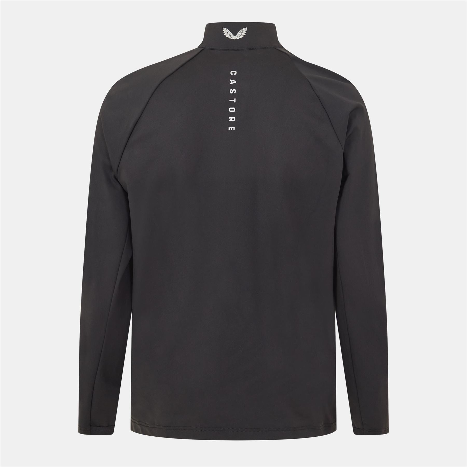 Castore High Neck Ribbed Cuff Hybrid Jacket