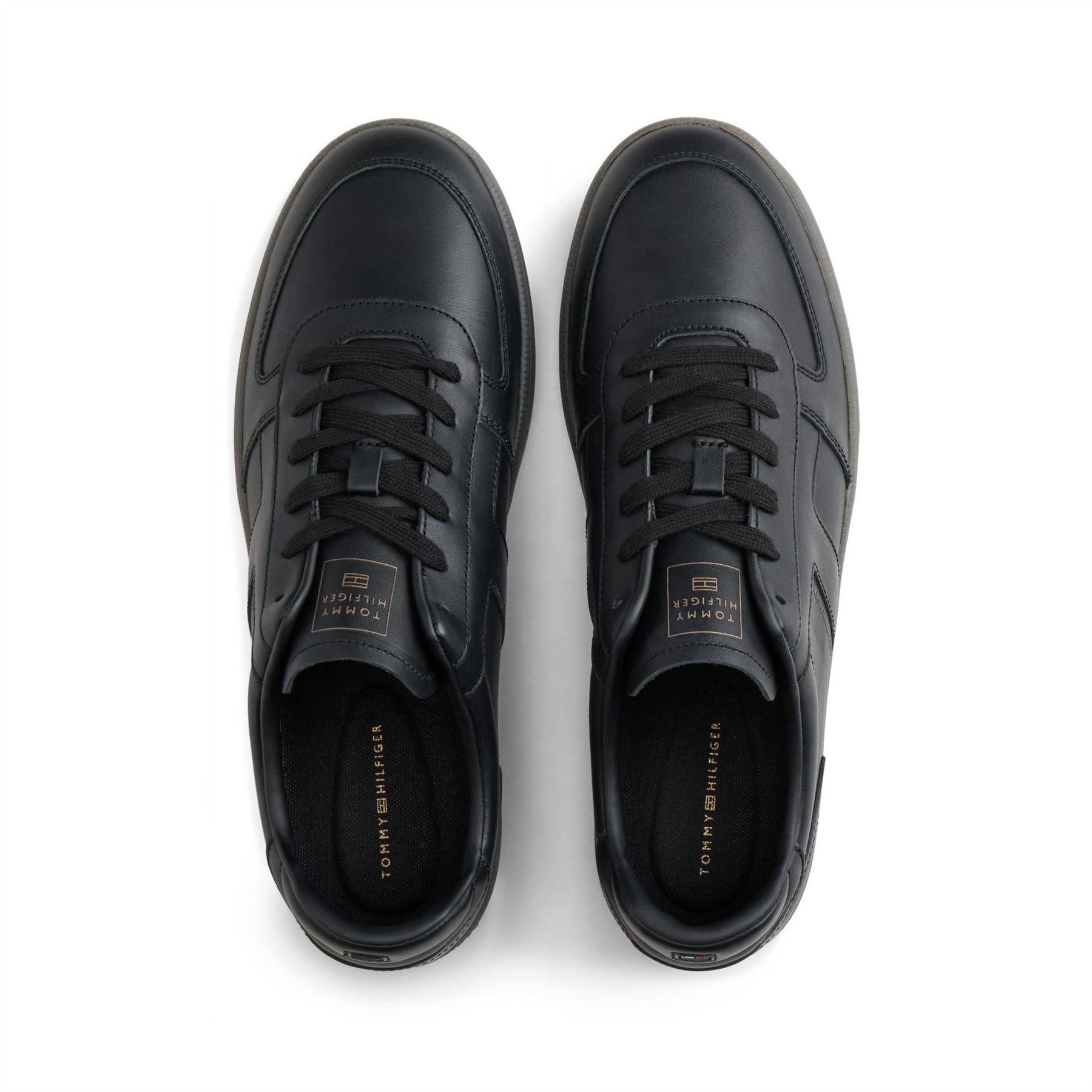 Tommy Hilfiger Tribeca Leather Low Top Trainers