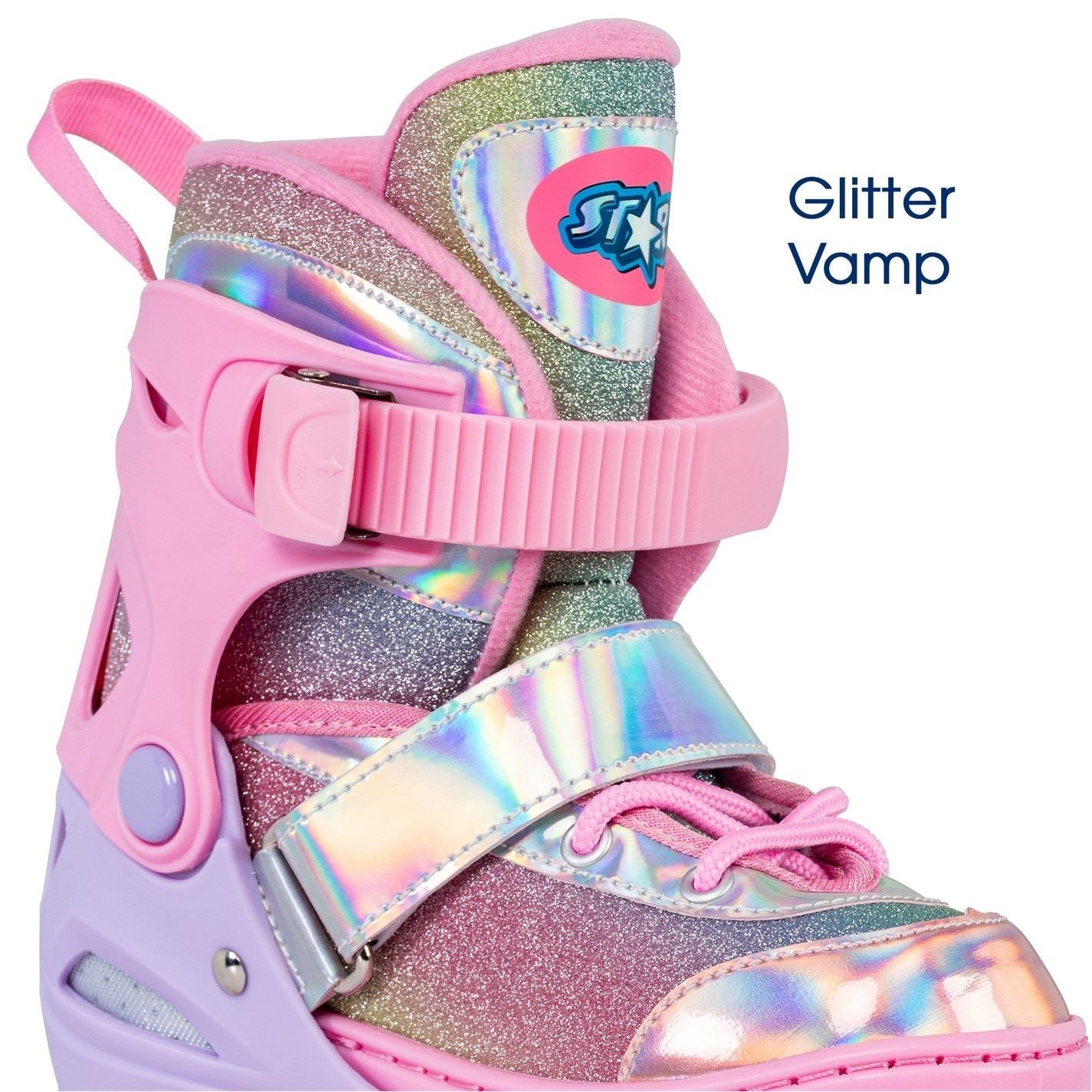 Star Glide Roller Skates With Led Wheels Junior