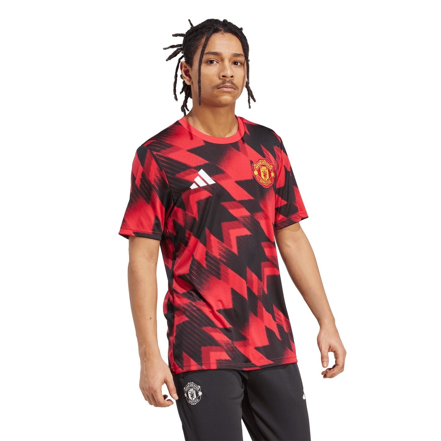 adidas Manchester United Pre Match Shirt 2025 2026 Adults