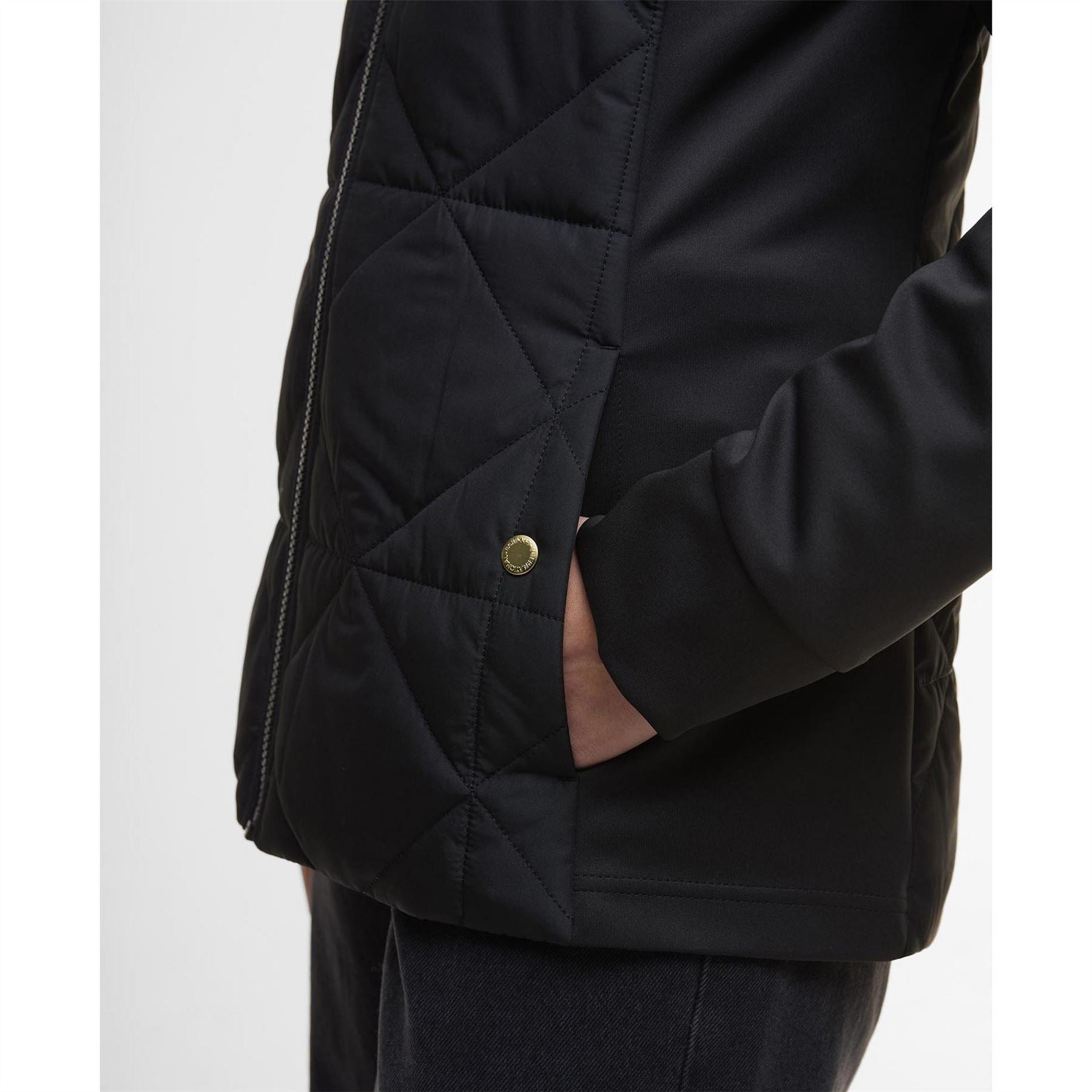 Barbour International Quilted Sweatshirt