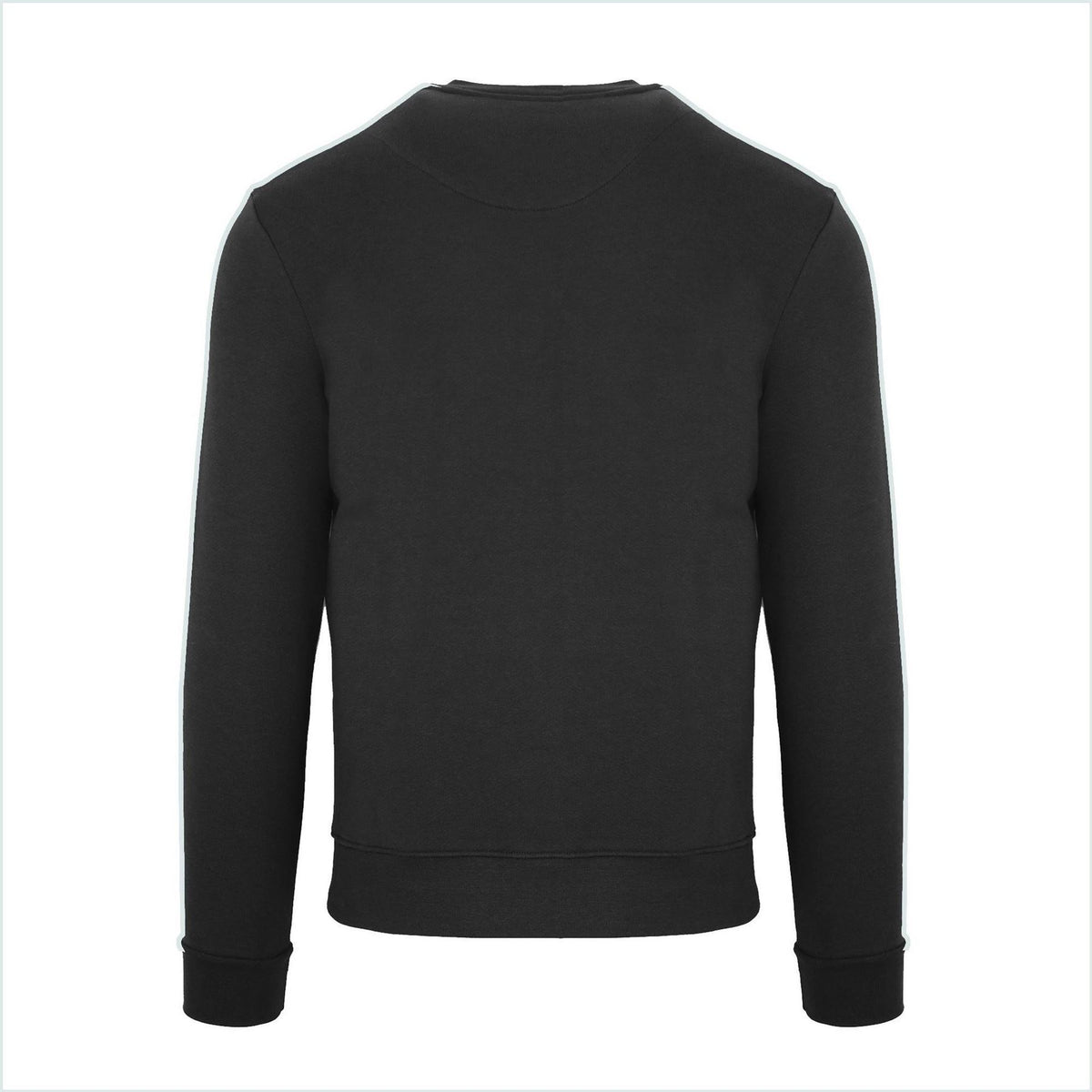 Aquascutum Embroidered Lacoste Lettering Crew Neck Long Sleeve Sweatshirt