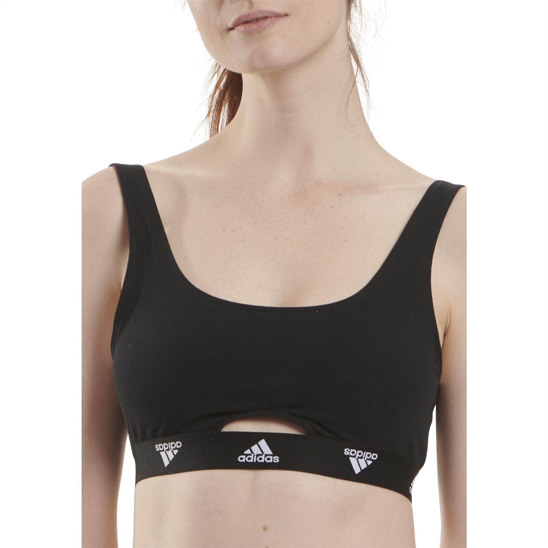 adidas Active Comfort Cotton Scoop Bralette