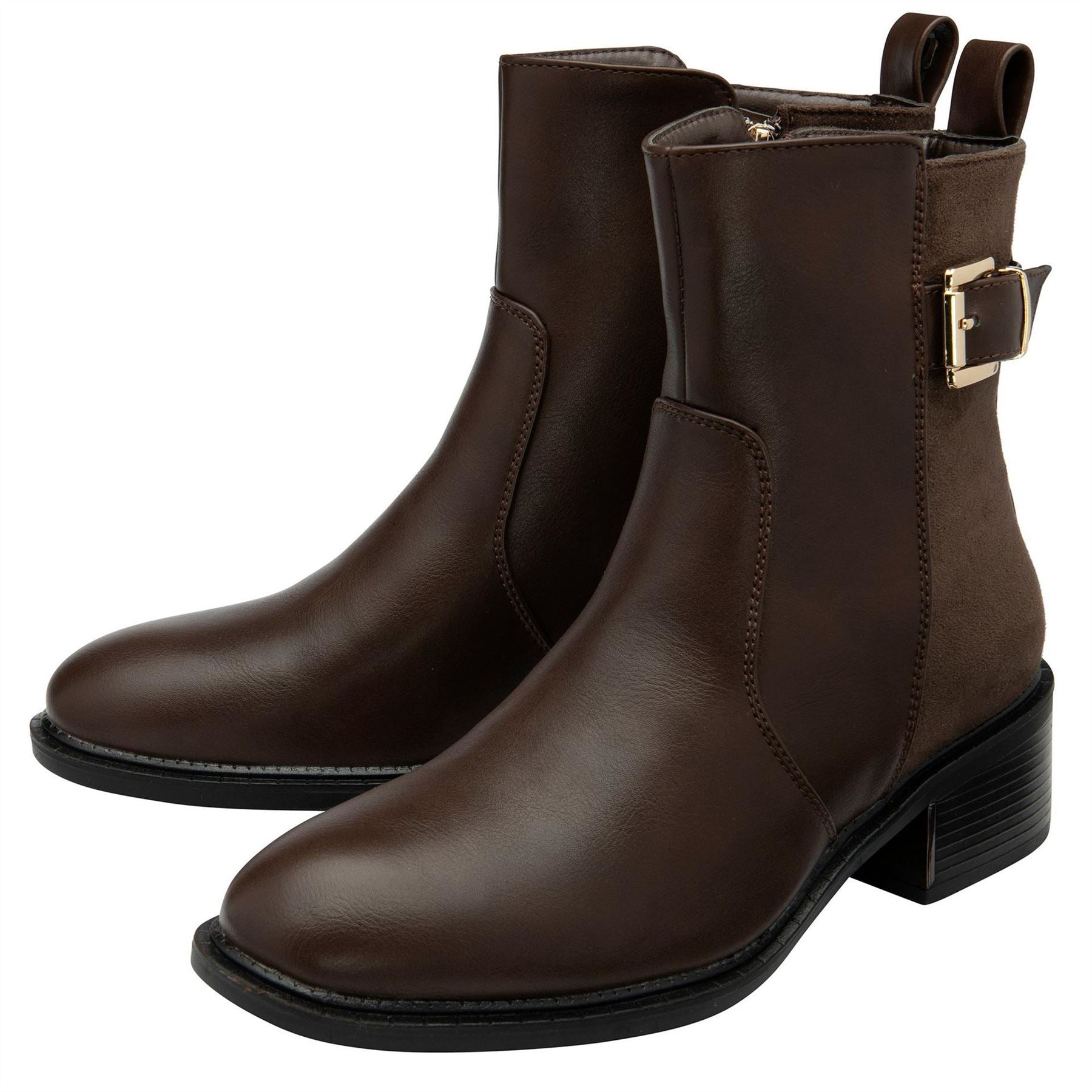 Lotus Shoes Alannah Ankle Boots with Zipper Closure