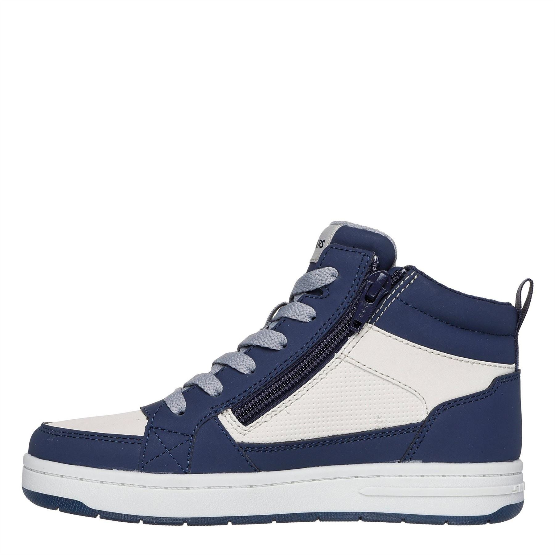 Skechers Up Fleece Lined High Top W Zip High Top Trainers Unisex Kids