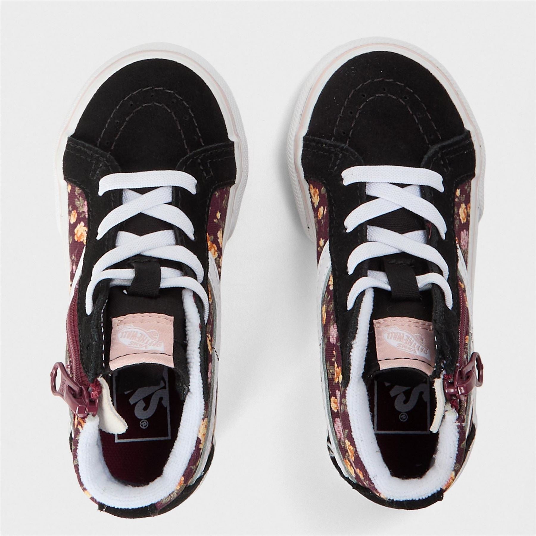 Vans Sk8 Hi Reissue Floral Side Zip Hi Top Sneakers