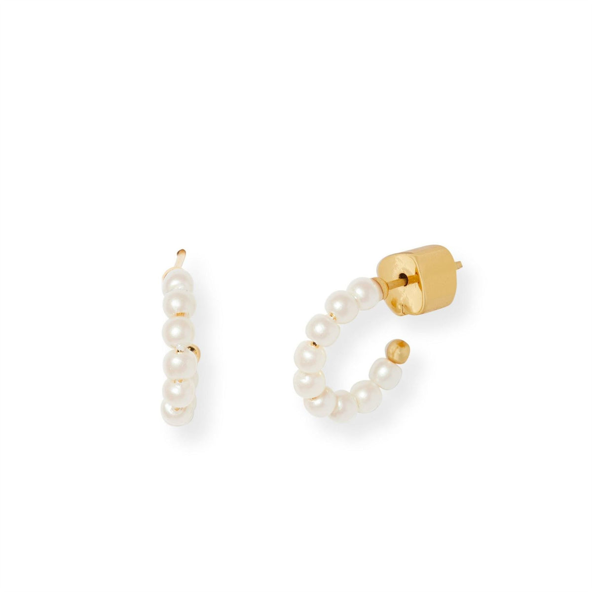 Kate Spade Mini Pearl Hoop