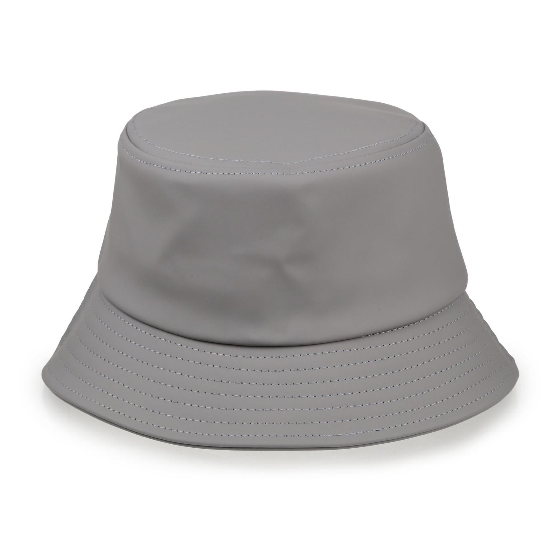 Spiral Box Print All Around Brim Bucket Hat with Logo