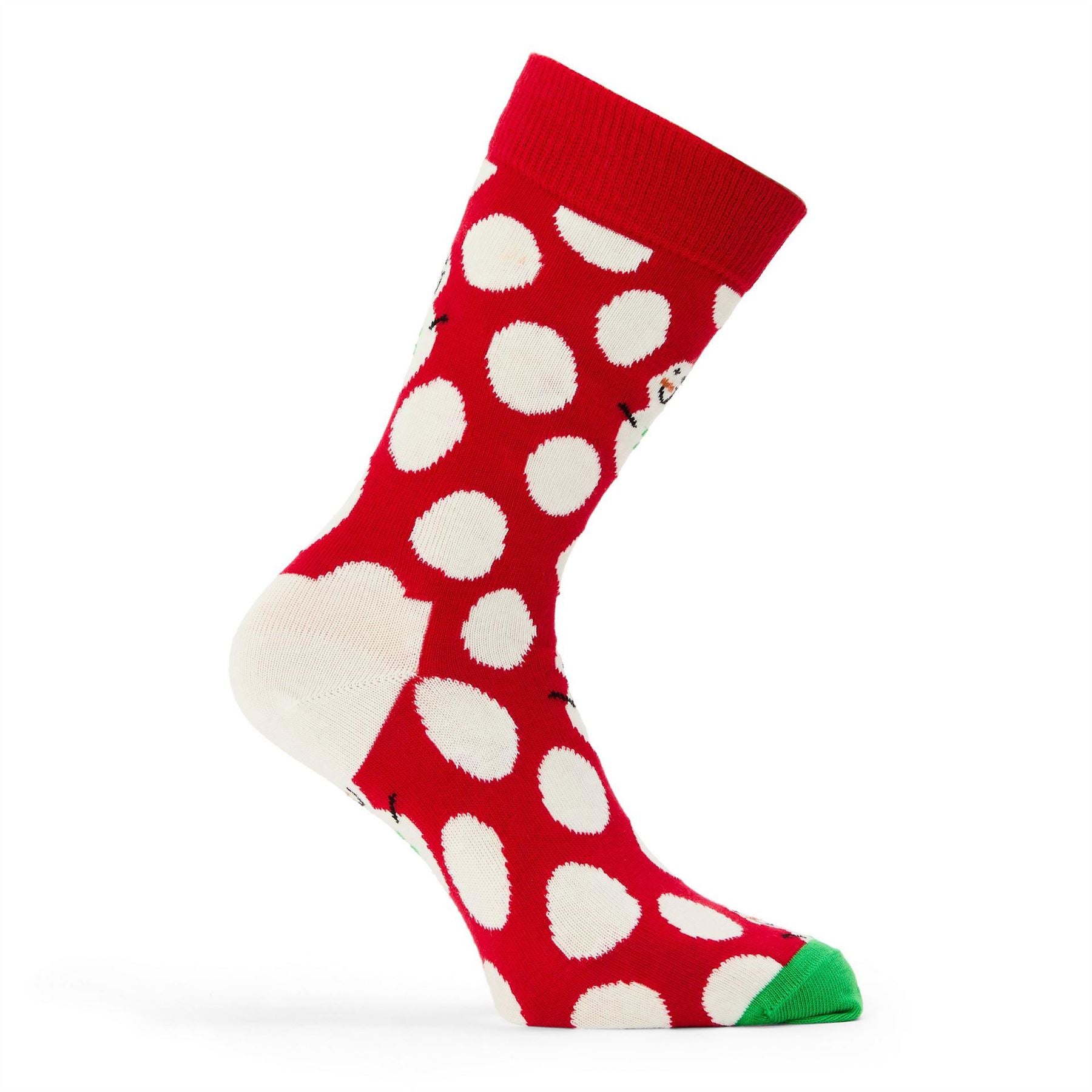 Happy Socks Dot Snowman Pop