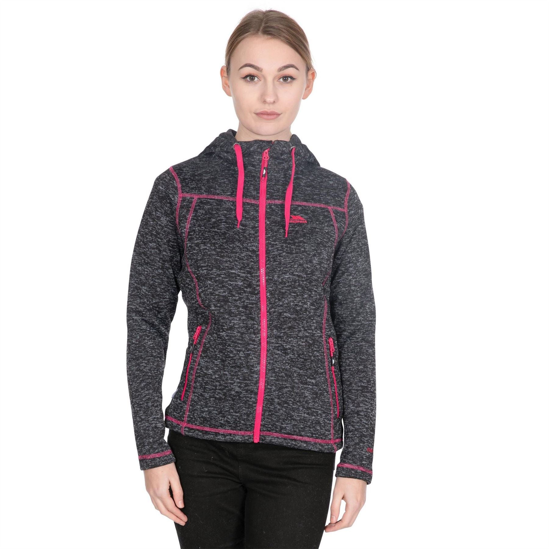 Trespass Odelia Hooded Neck Long Sleeve Sweatshirt